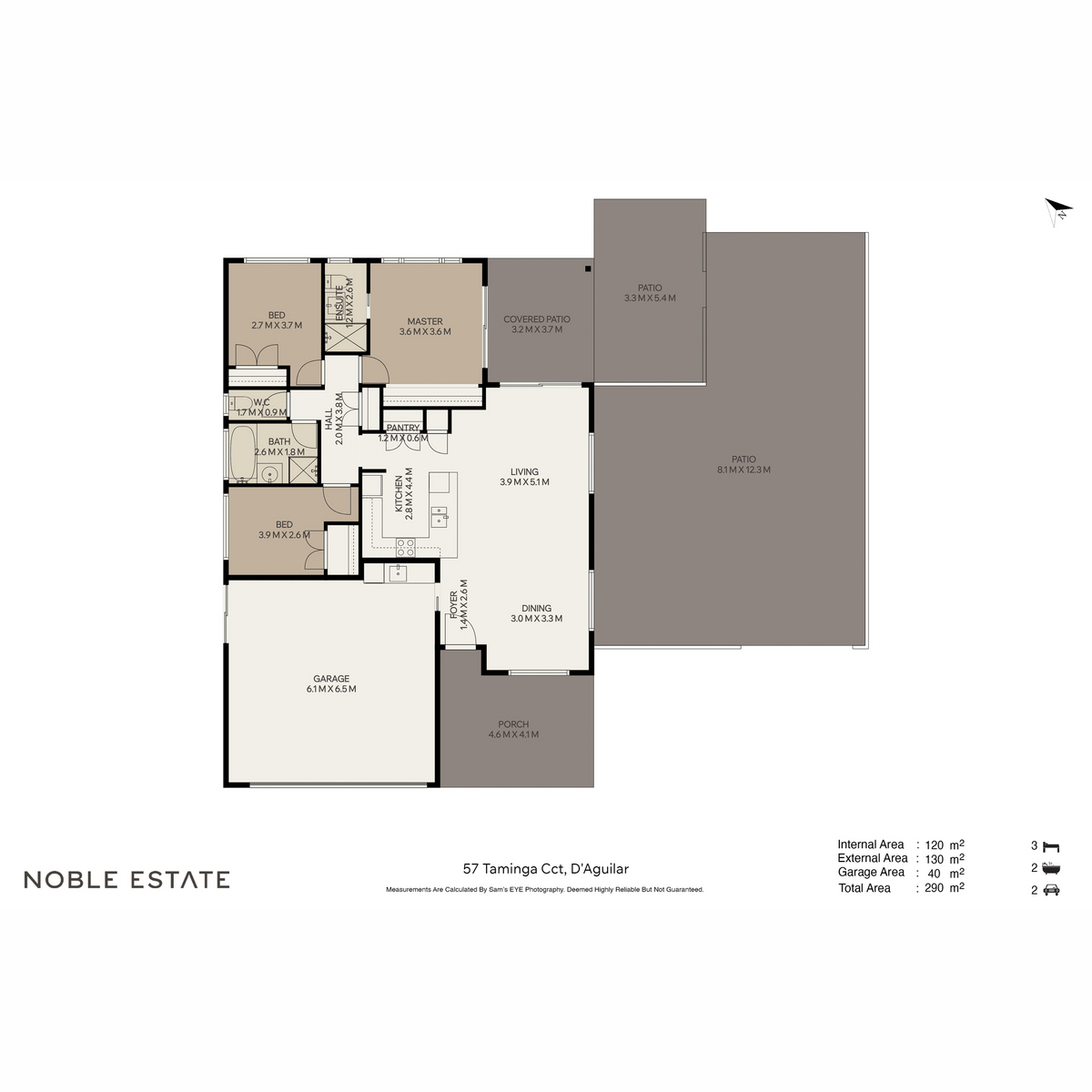 3-bedroom house at 57 Taminga Circuit, D'Aguilar, QLD 4514, Moreton Bay, Queensland