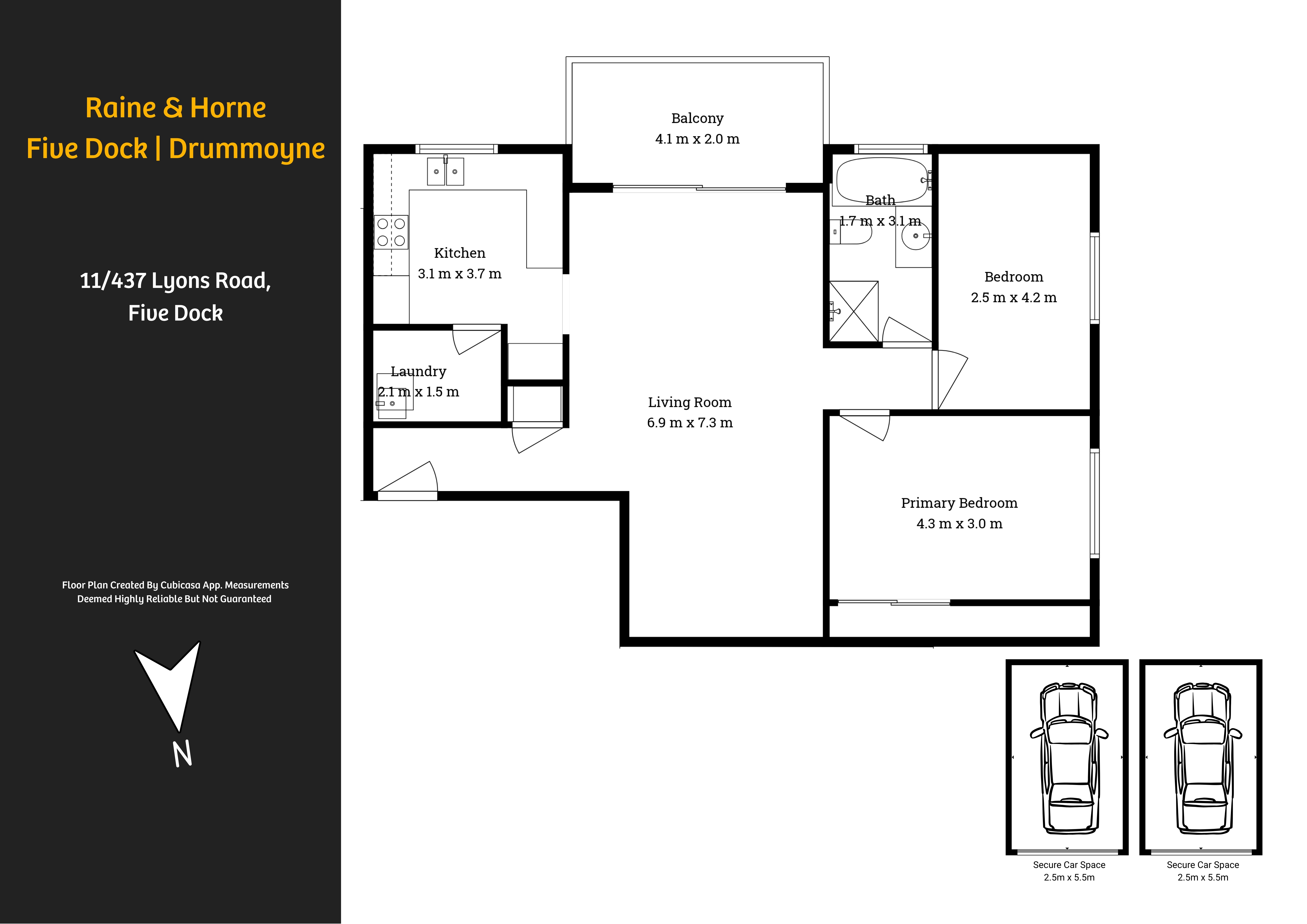 2-bedroom unit at 11/437 Lyons Road, Five Dock, Nsw, 2046, Canada Bay, New South Wales