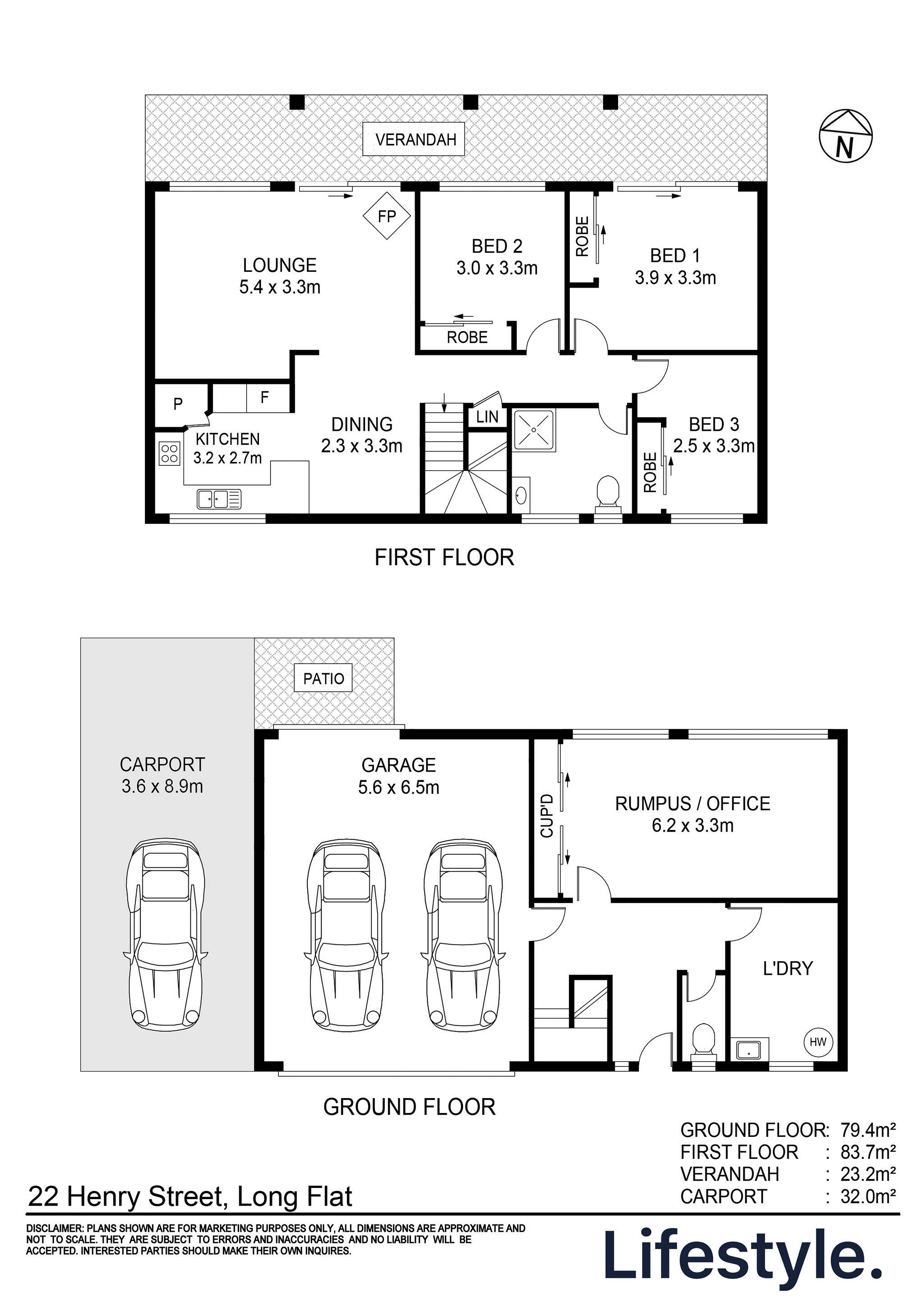 3-bedroom house at 22 Henry Street, Long Flat, NSW 2446, Port Macquarie-Hastings, New South Wales