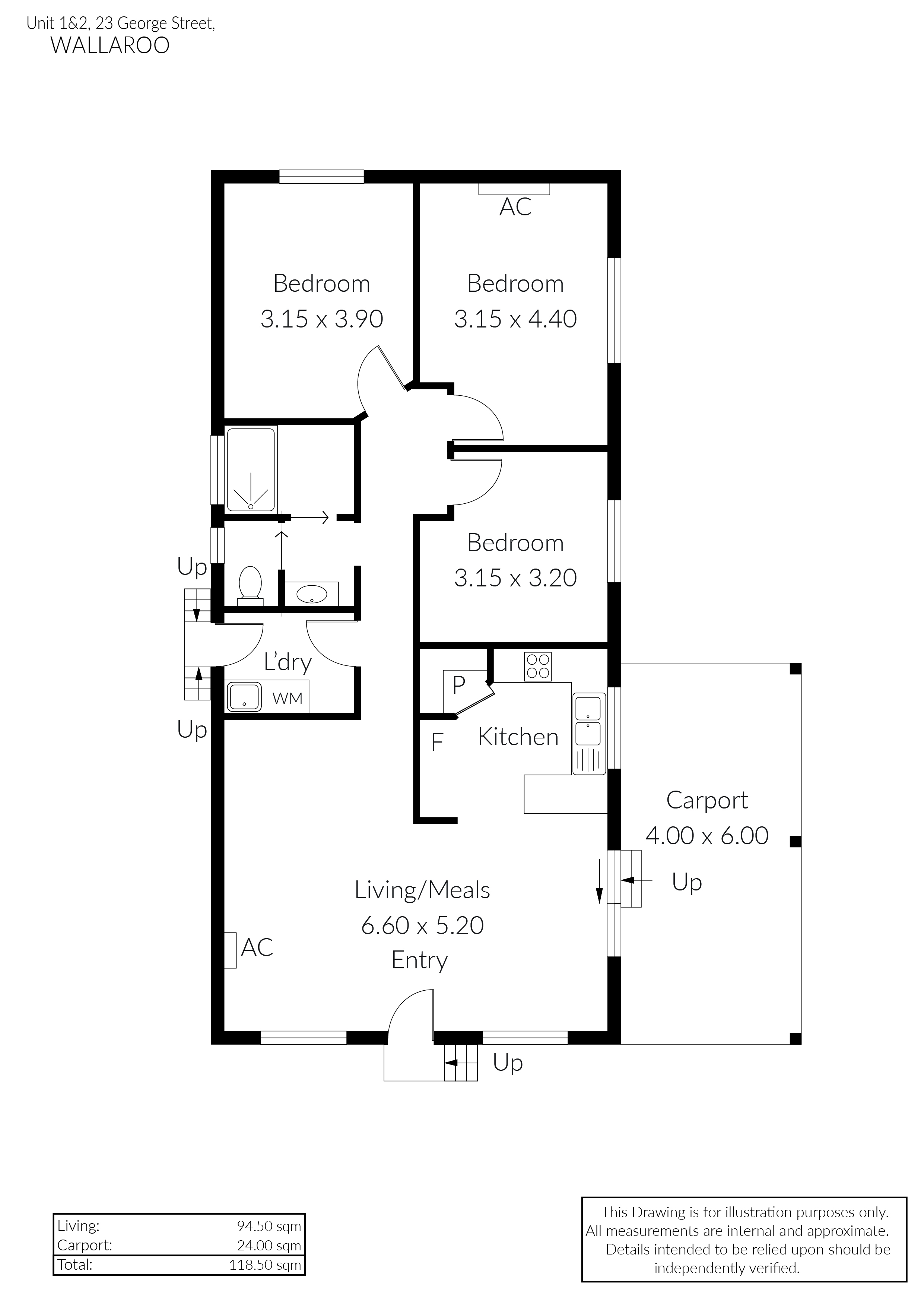 3-bedroom house at Unit 3/23 George Street, Wallaroo, Sa, 5556, Copper Coast, South Australia