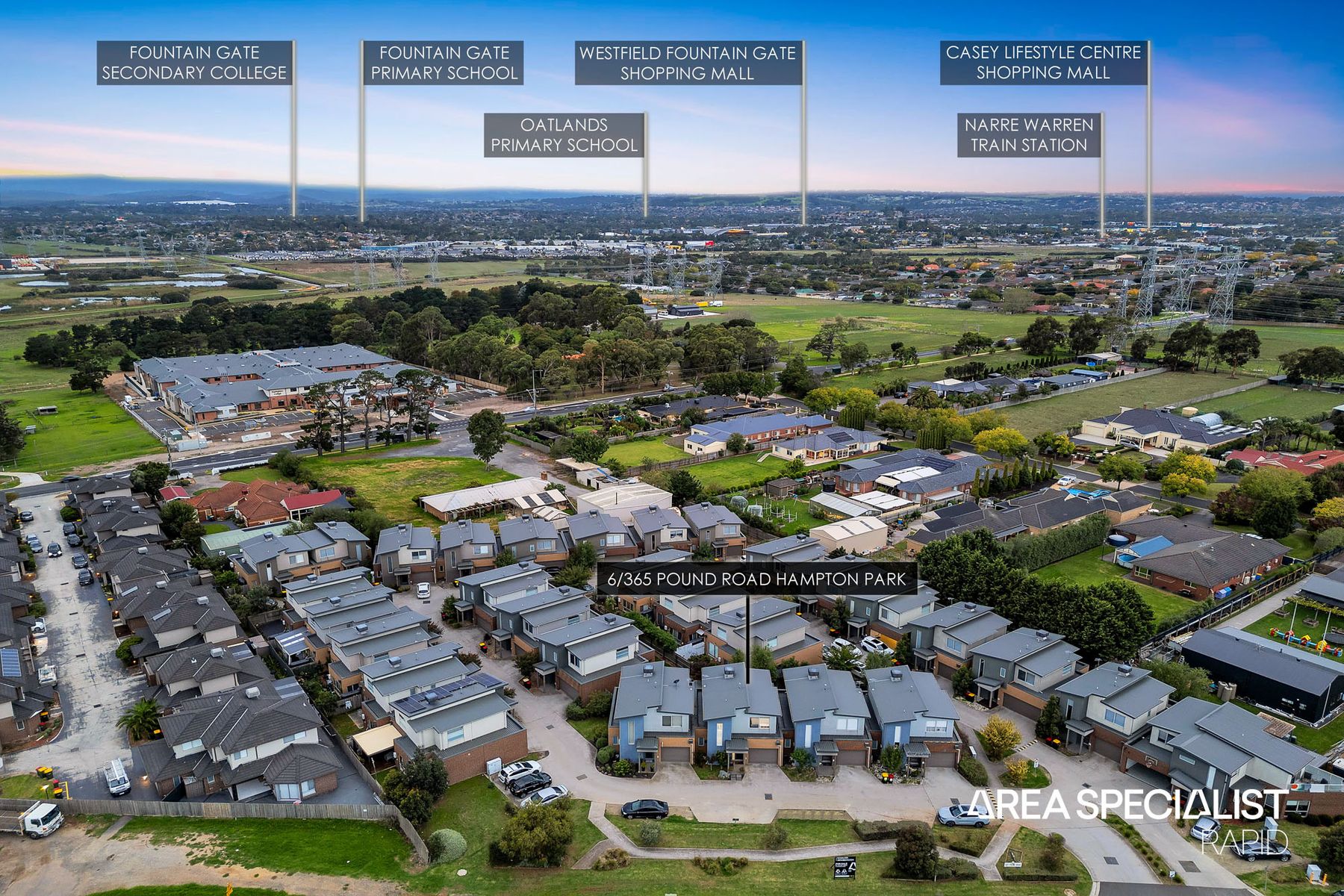 2-bedroom house at 6 365 POUND ROAD, HAMPTON PARK VIC 3976, Casey, Victoria