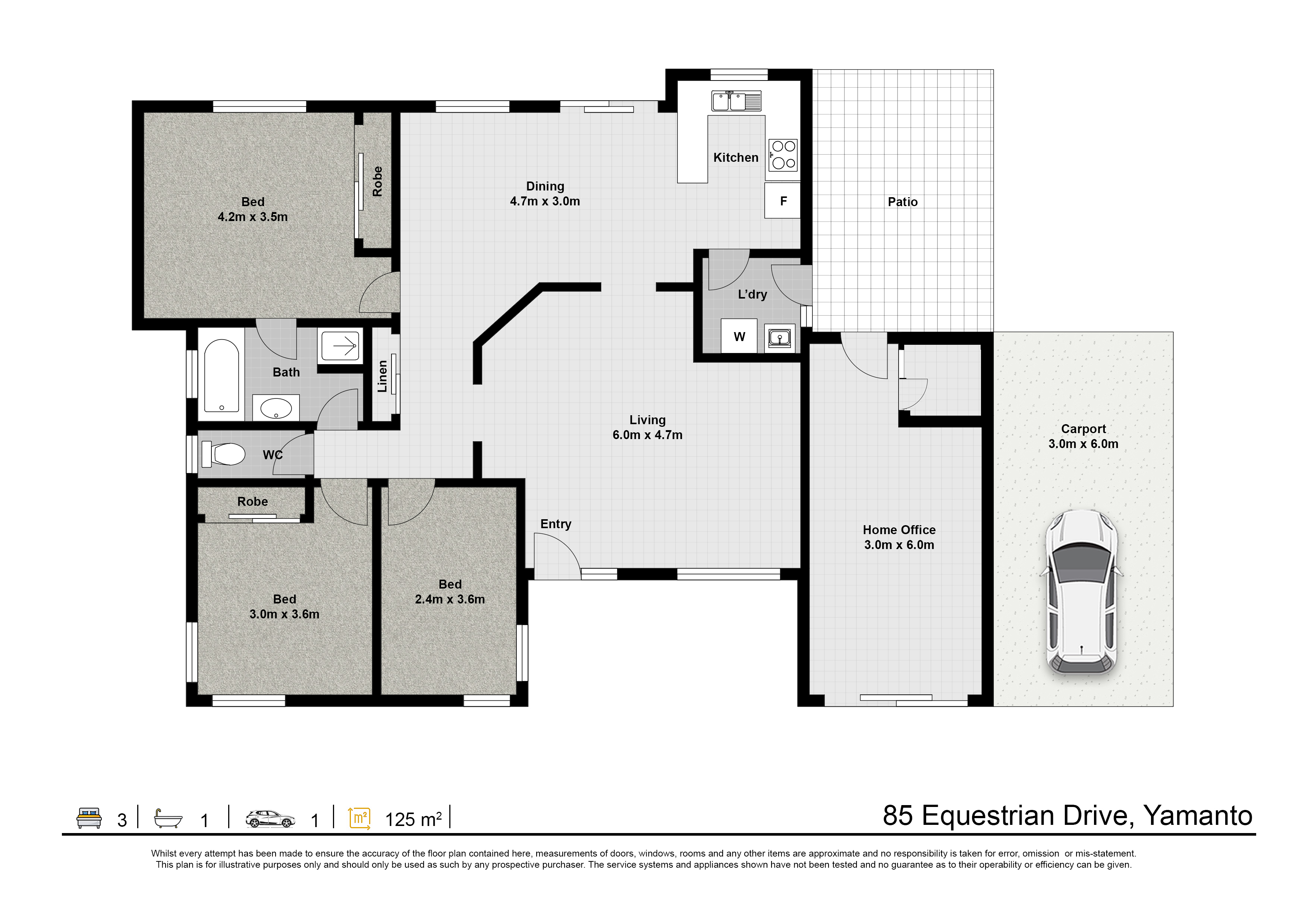 3-bedroom house at 85 Equestrian Drive, Yamanto, QLD 4305, , Queensland