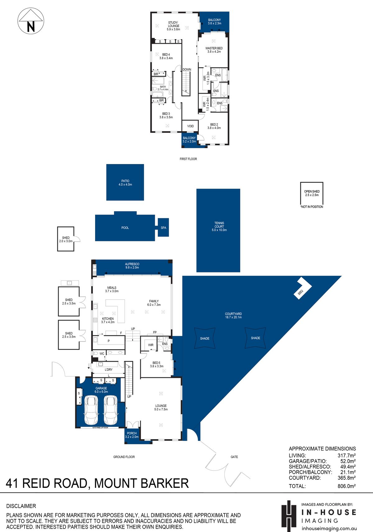 5-bedroom house at 41 Reid Road, Mount Barker, SA 5251, Mount Barker, South Australia