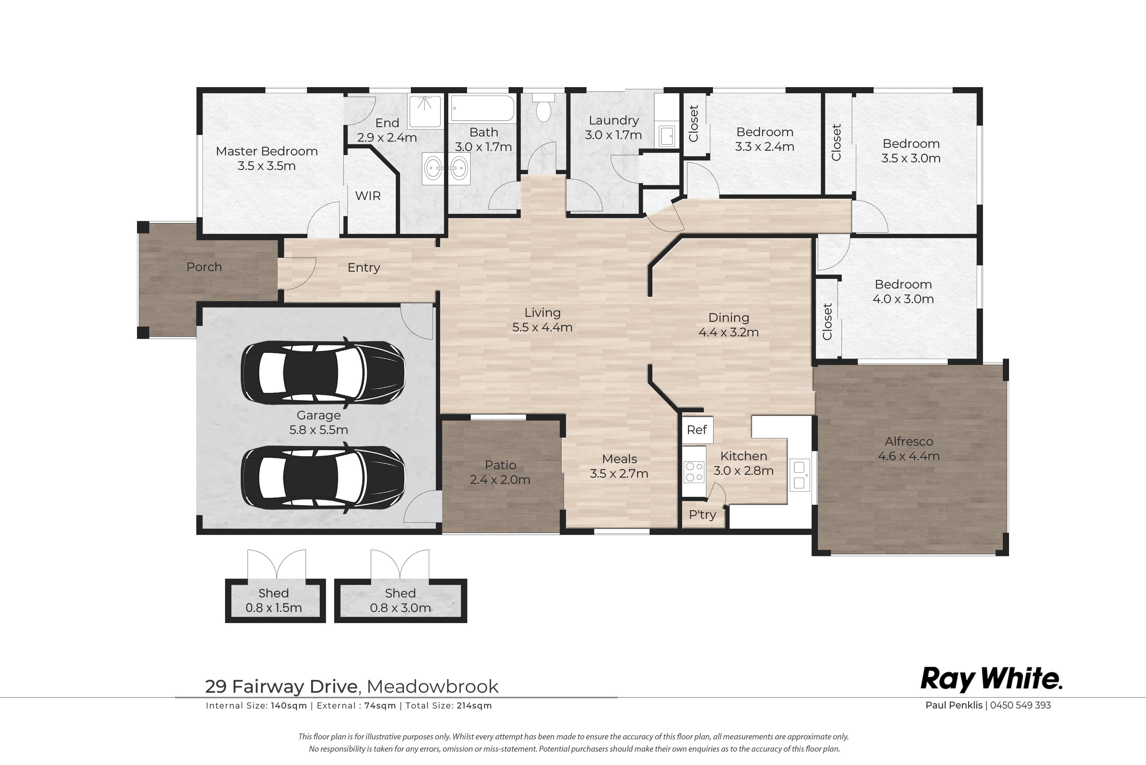 4-bedroom house at 29 Fairway Drive, Meadowbrook, QLD 4131, Logan, Queensland
