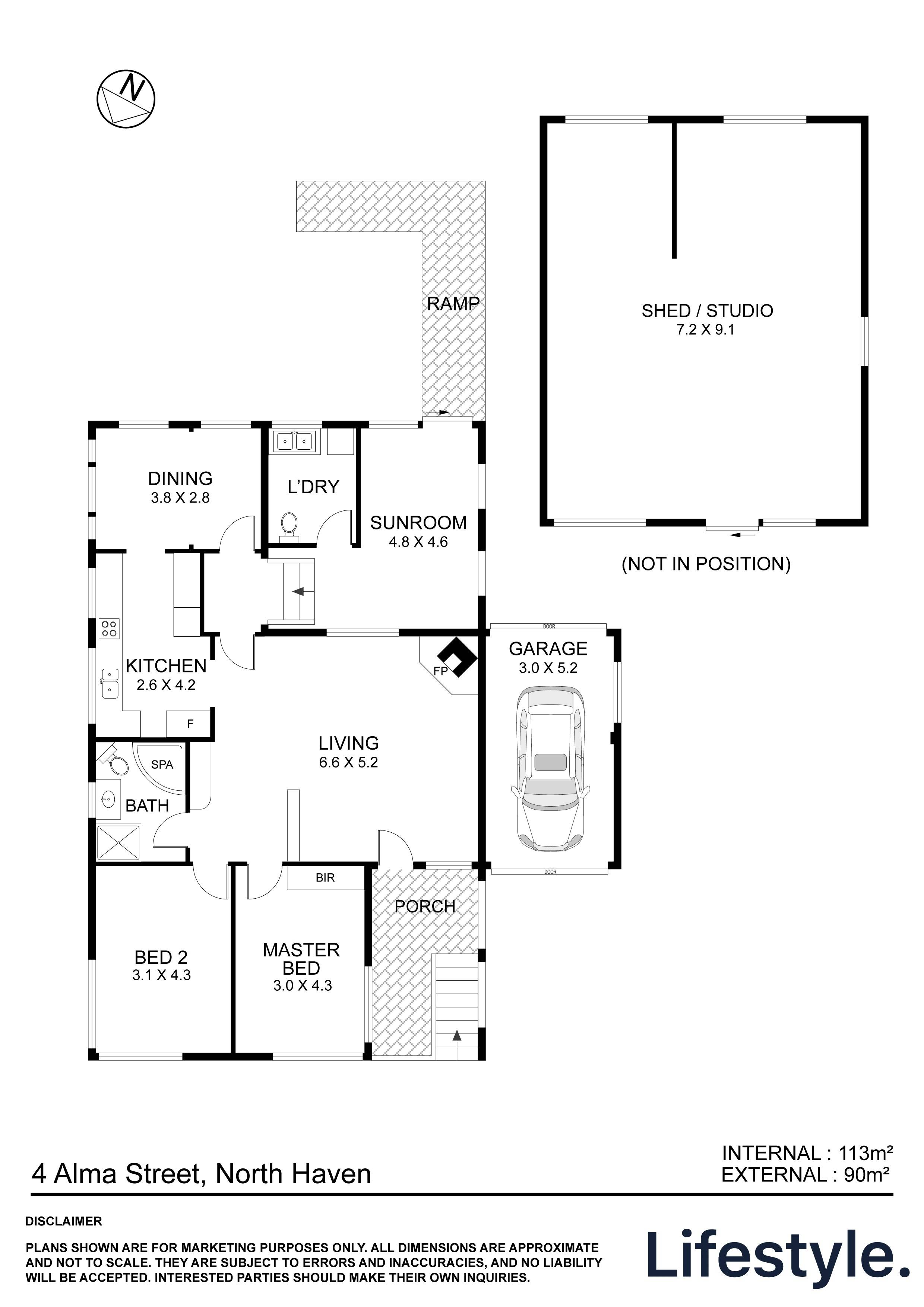 2-bedroom house at 4 Alma Street, North Haven, Nsw, 2443, Port Macquarie-Hastings, New South Wales