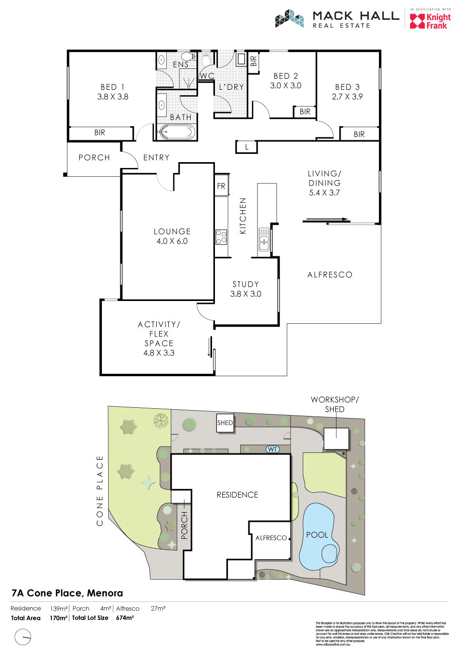 3-bedroom house at 7A Cone Place, Menora, WA 6050, Stirling, Western Australia