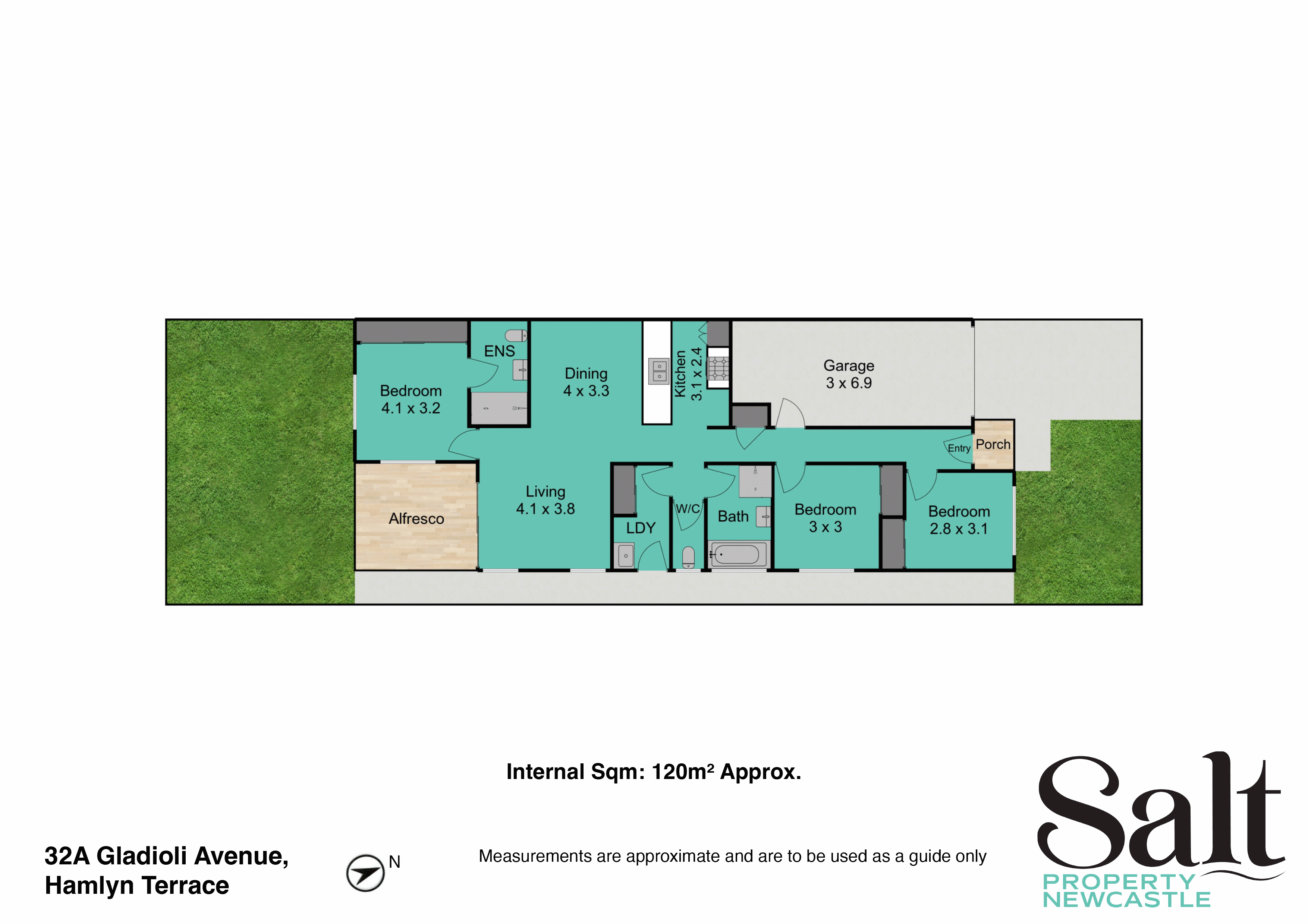 3-bedroom unit at 32 Gladioli Avenue, Hamlyn Terrace, NSW 2259, Central Coast (Nsw), New South Wales