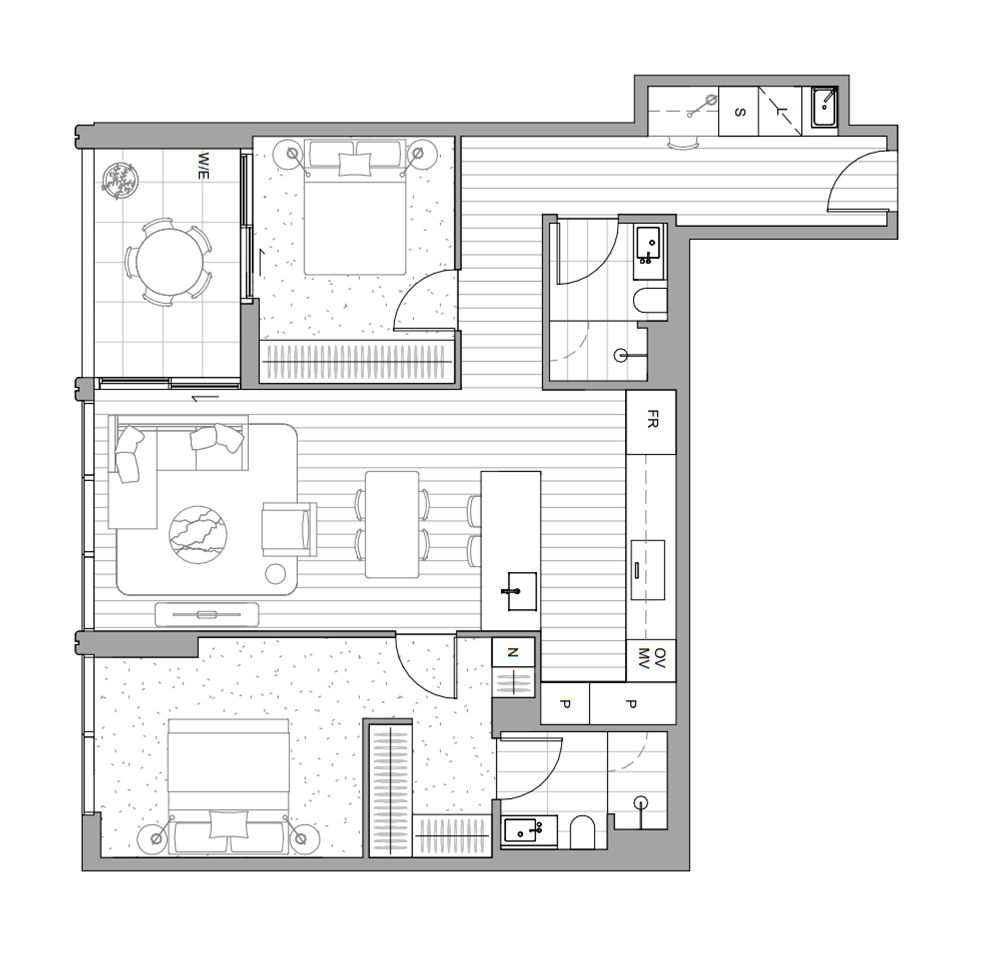 2-bedroom unit at 1534/672 Chapel Street, South Yarra, Vic, 3141, Stonnington, Victoria