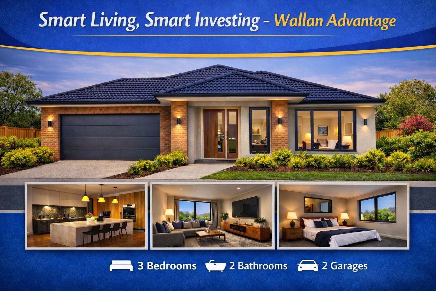 3-bedroom house at 1303 Basil Drive, Wallan, Vic, 3756, Mitchell, Victoria
