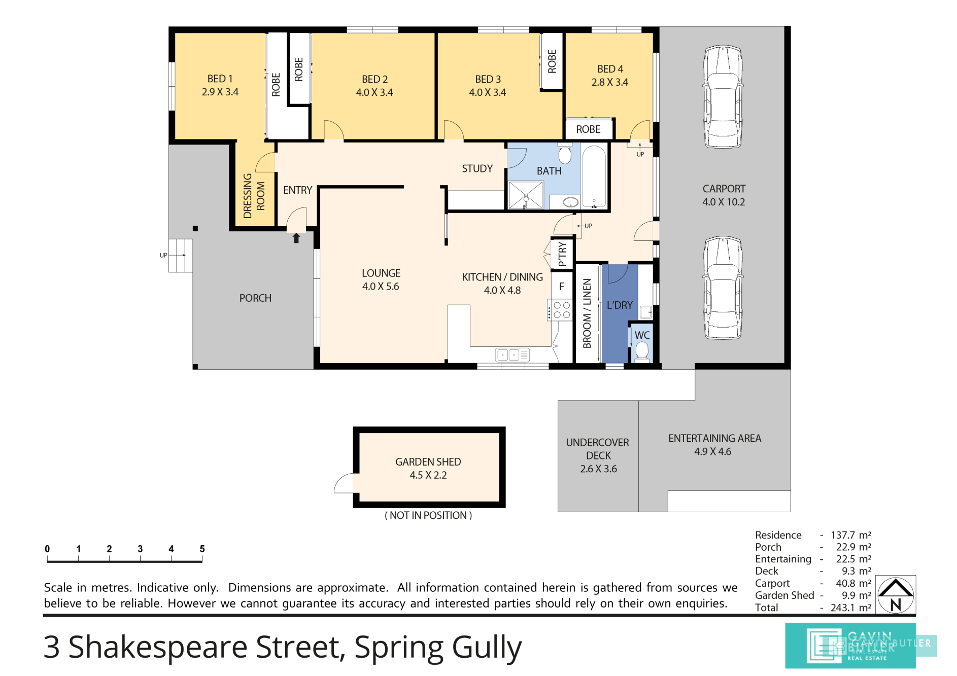 3 SHAKESPEARE STREET, Spring Gully VIC 3550 - Image 1