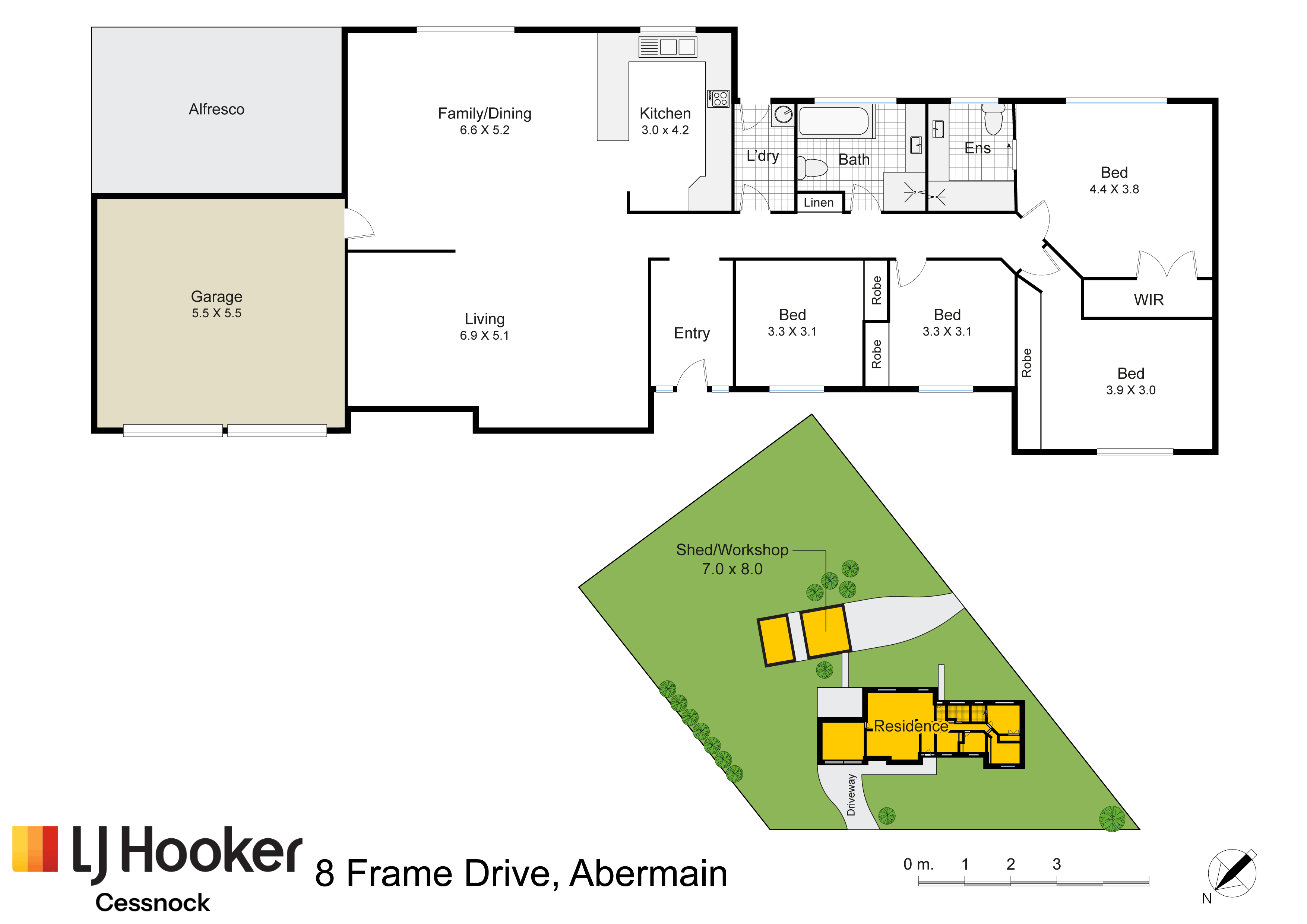 4-bedroom house at 8 FRAME DRIVE, Abermain NSW 2326, Cessnock, New South Wales