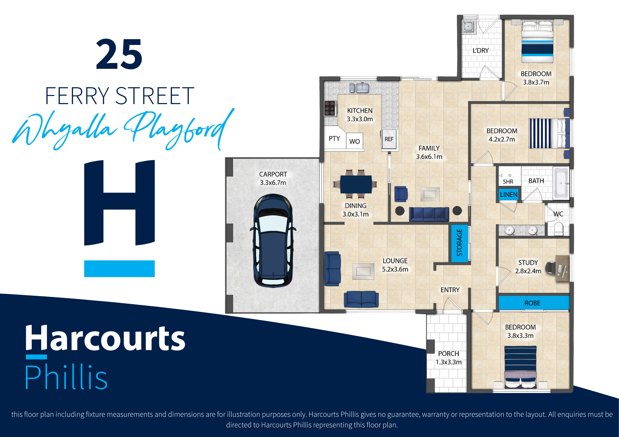 3-bedroom house at 25 FERRY STREET, Whyalla Playford SA 5600, Whyalla, South Australia