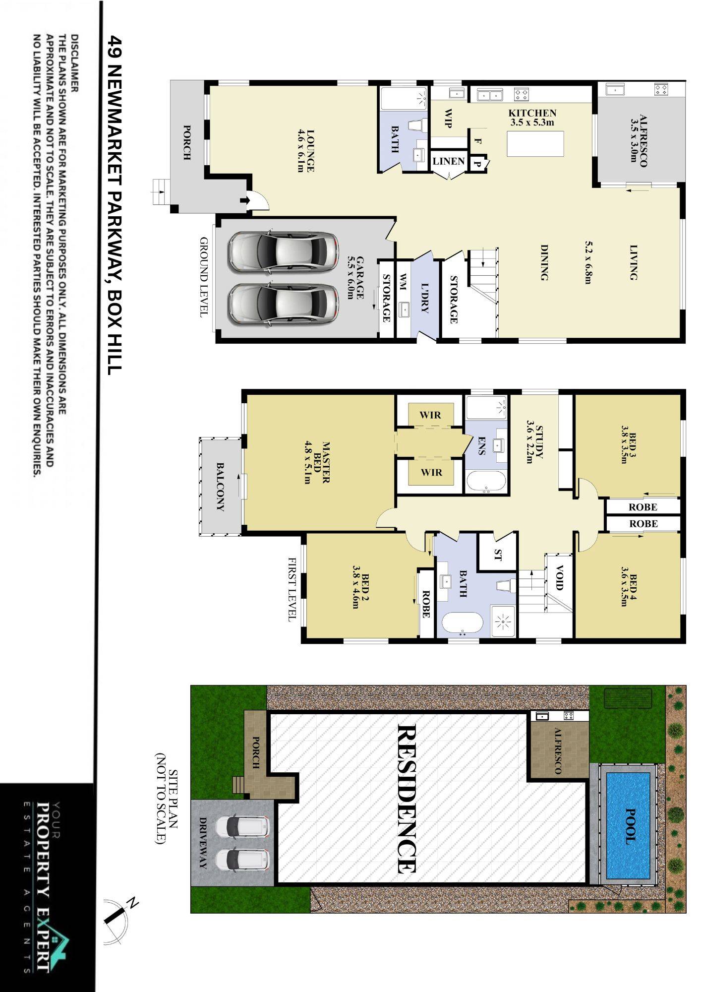 4-bedroom house at 49 Newmarket Parkway, Box Hill, NSW 2765, The Hills, New South Wales