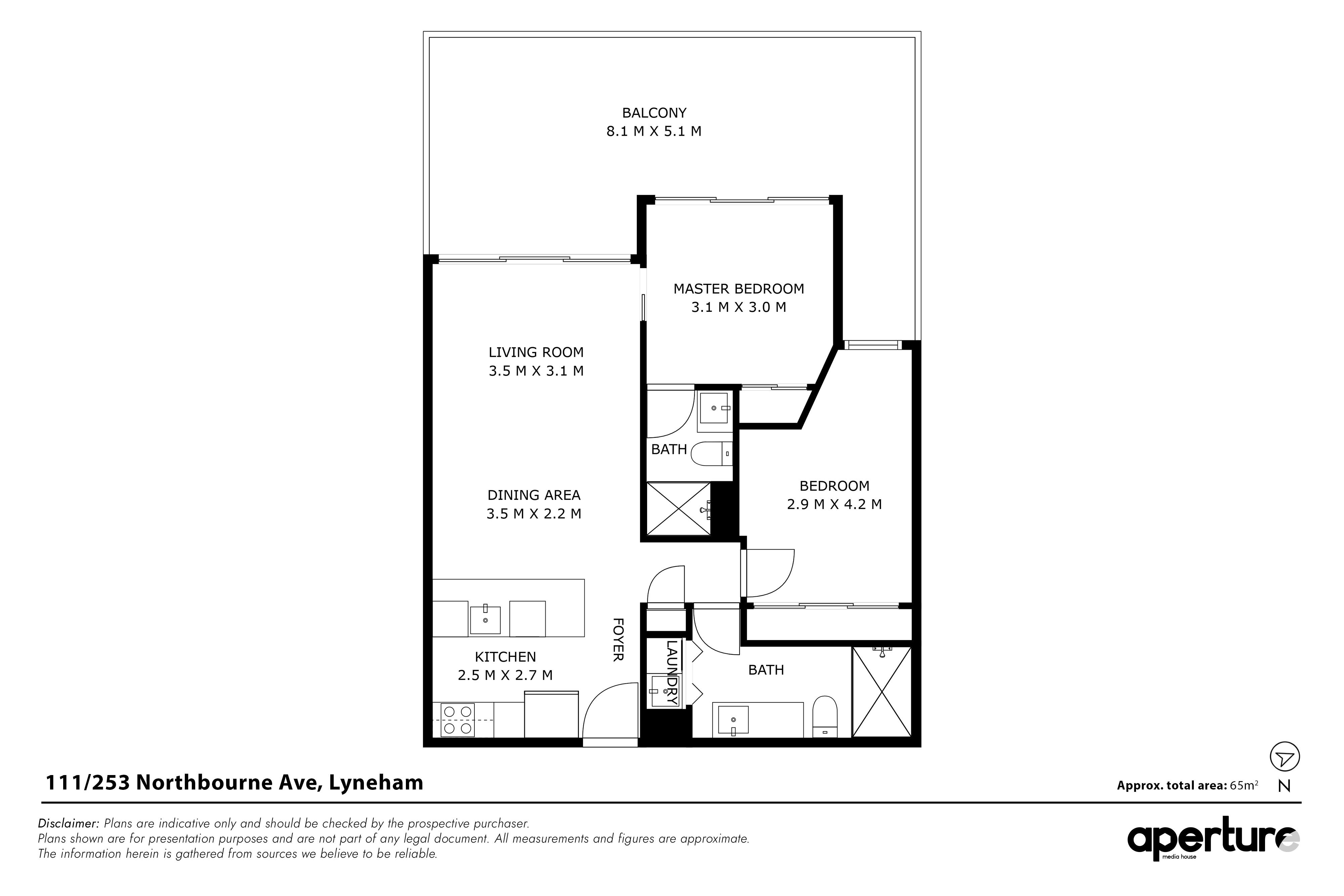 2-bedroom unit at 111/253 Northbourne Avenue, Lyneham, Act, 2602, , Australian Capital Territory