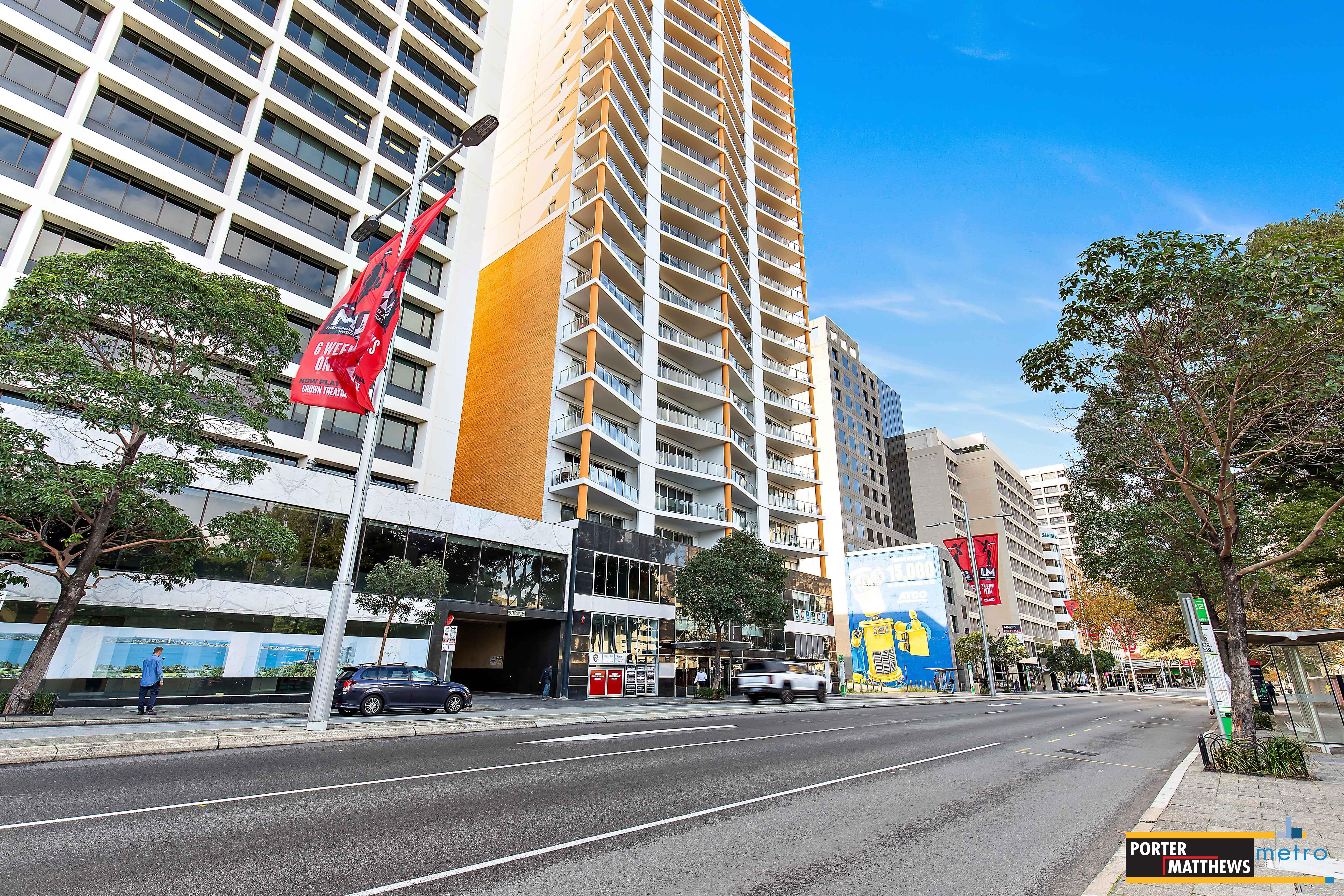 2-bedroom unit at Unit 108/22 St Georges Terrace, Perth, Wa, 6000, Vincent, Western Australia
