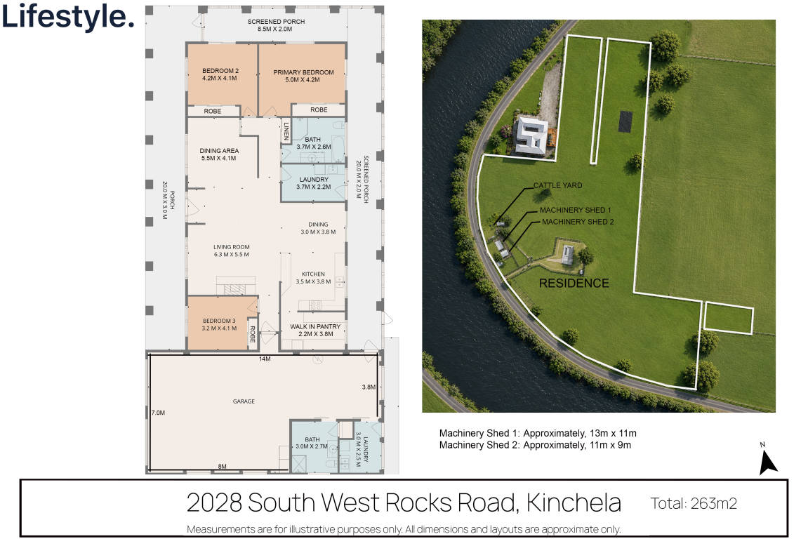 3-bedroom house at 2028 South West Rocks Road, Kinchela, NSW 2440, Kempsey, New South Wales
