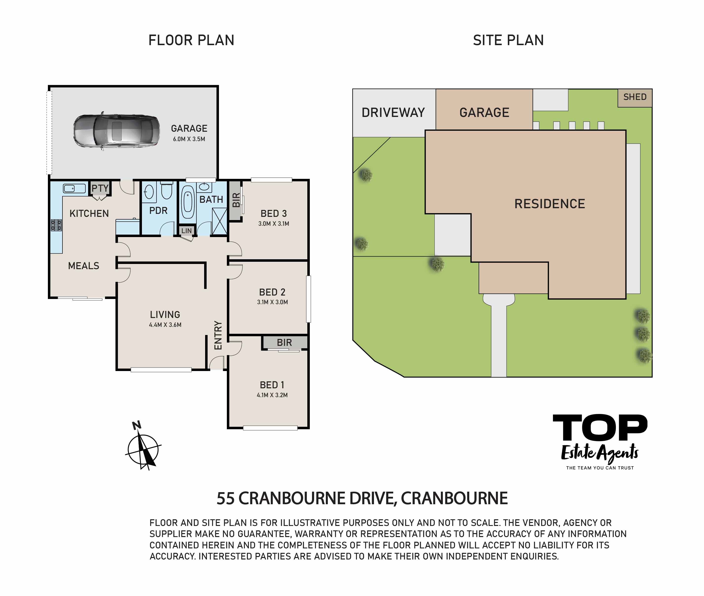 3-bedroom house at 55 Cranbourne Drive, Cranbourne, VIC 3977, , Victoria