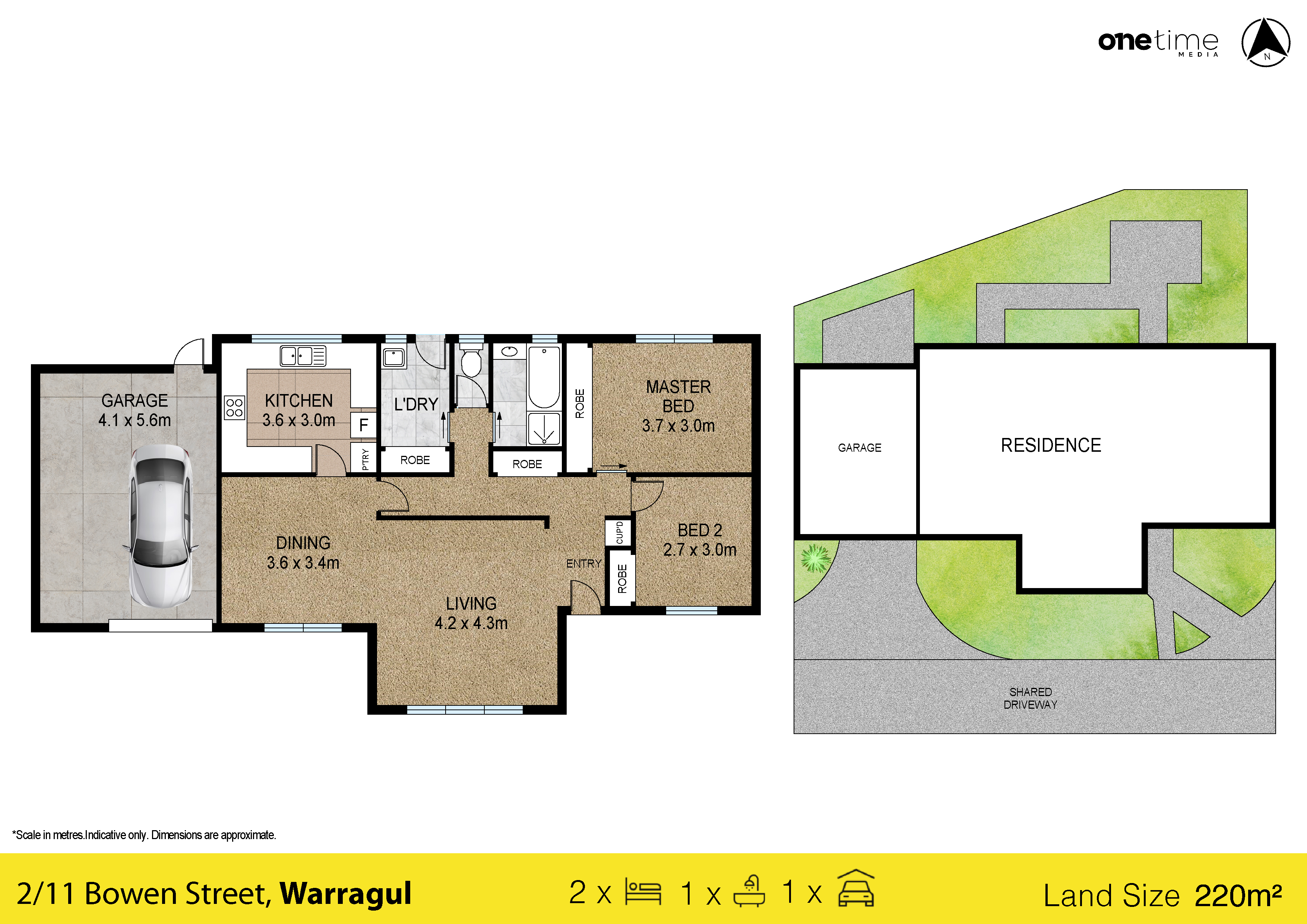 2-bedroom unit at 2/11 Bowen Street, Warragul, Vic, 3820, Baw Baw, Victoria