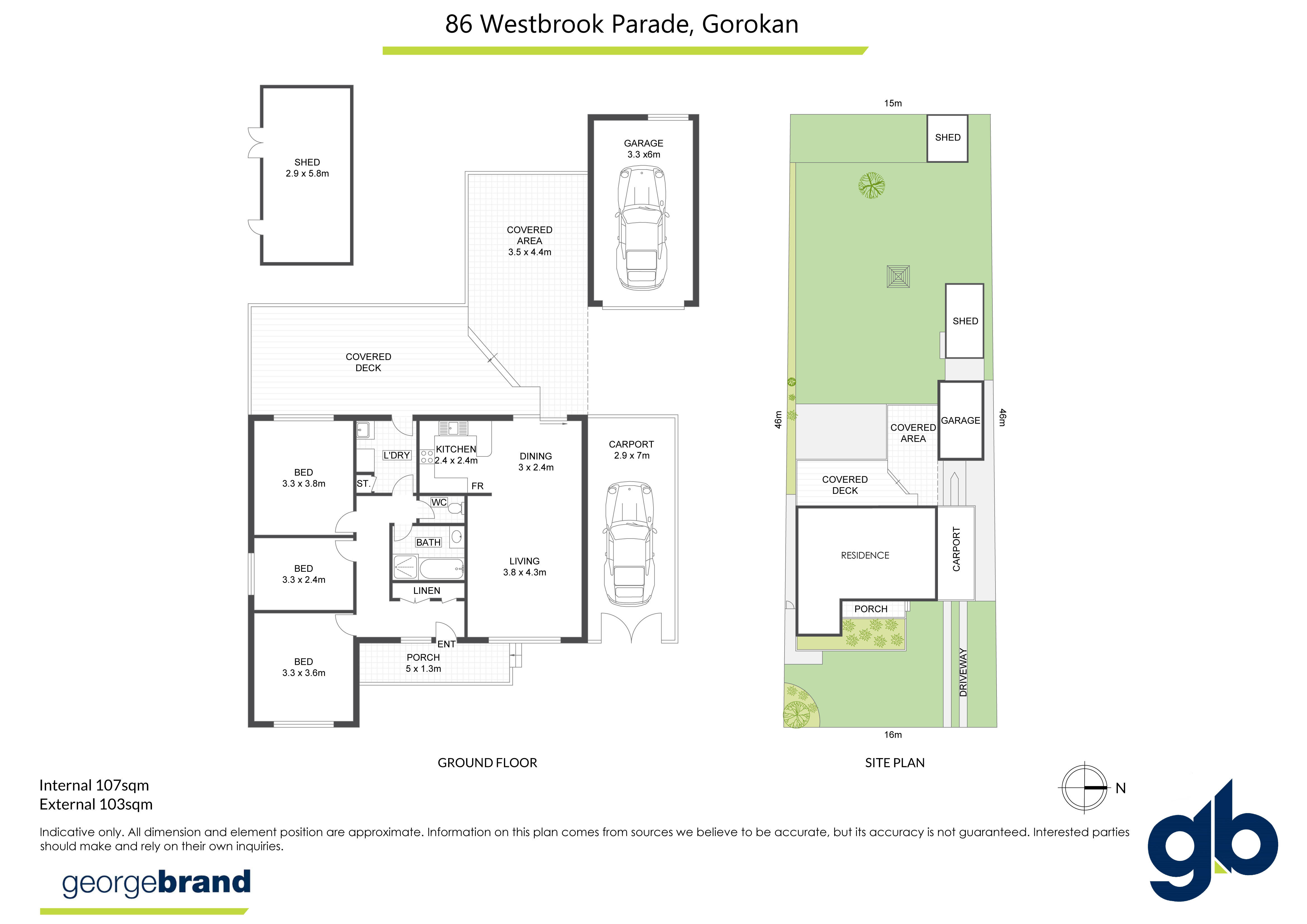 3-bedroom house at 86 Westbrook Parade, Gorokan, NSW 2263, Central Coast (Nsw), New South Wales