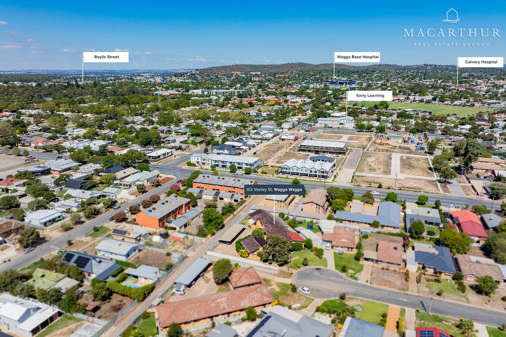 2-bedroom unit at 3/2 Vestey Street, Wagga Wagga, NSW 2650, Wagga Wagga, New South Wales