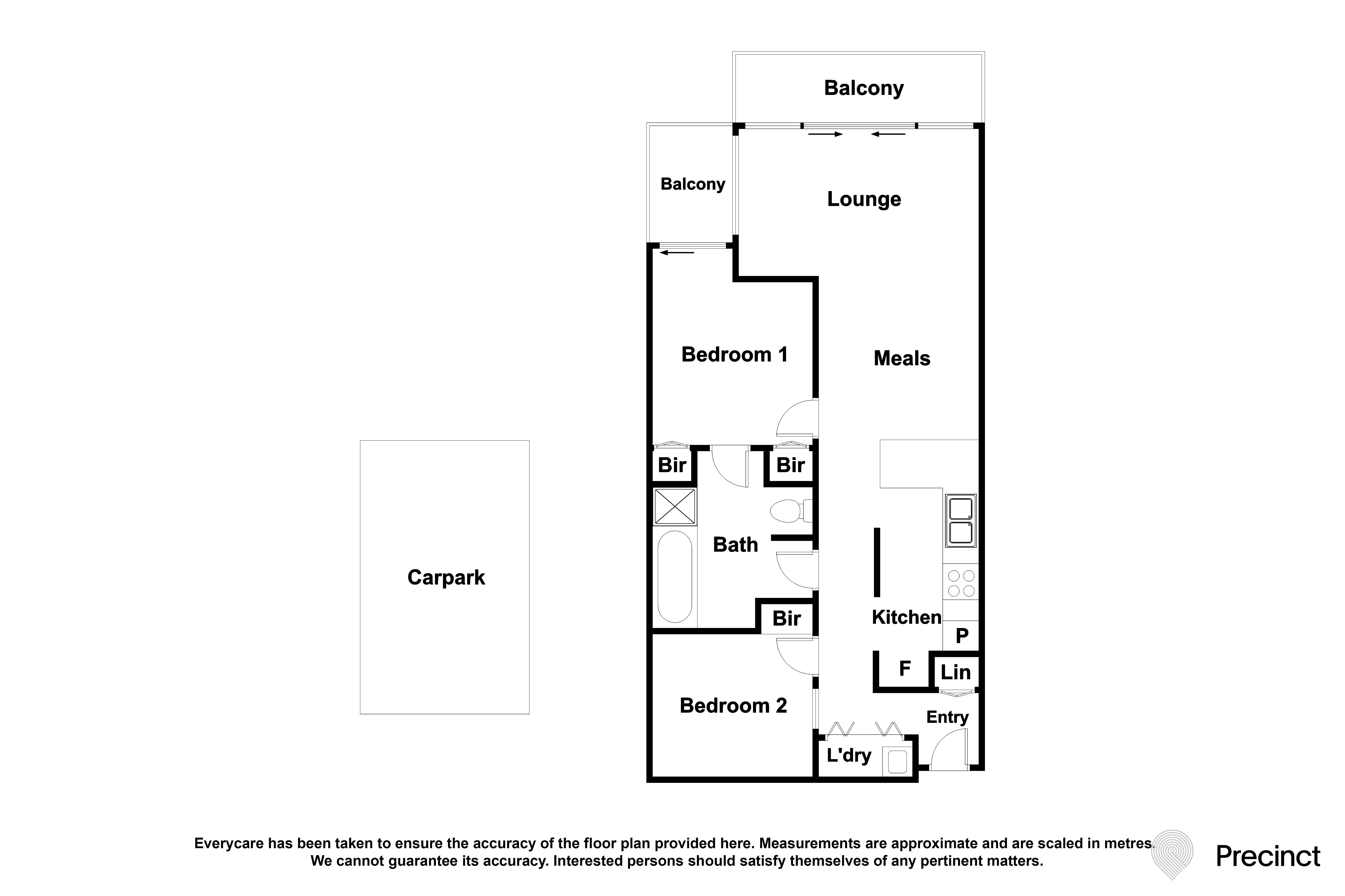 2-bedroom unit at 1105/60 Siddeley St, Docklands, Vic, 3008, Melbourne, Victoria