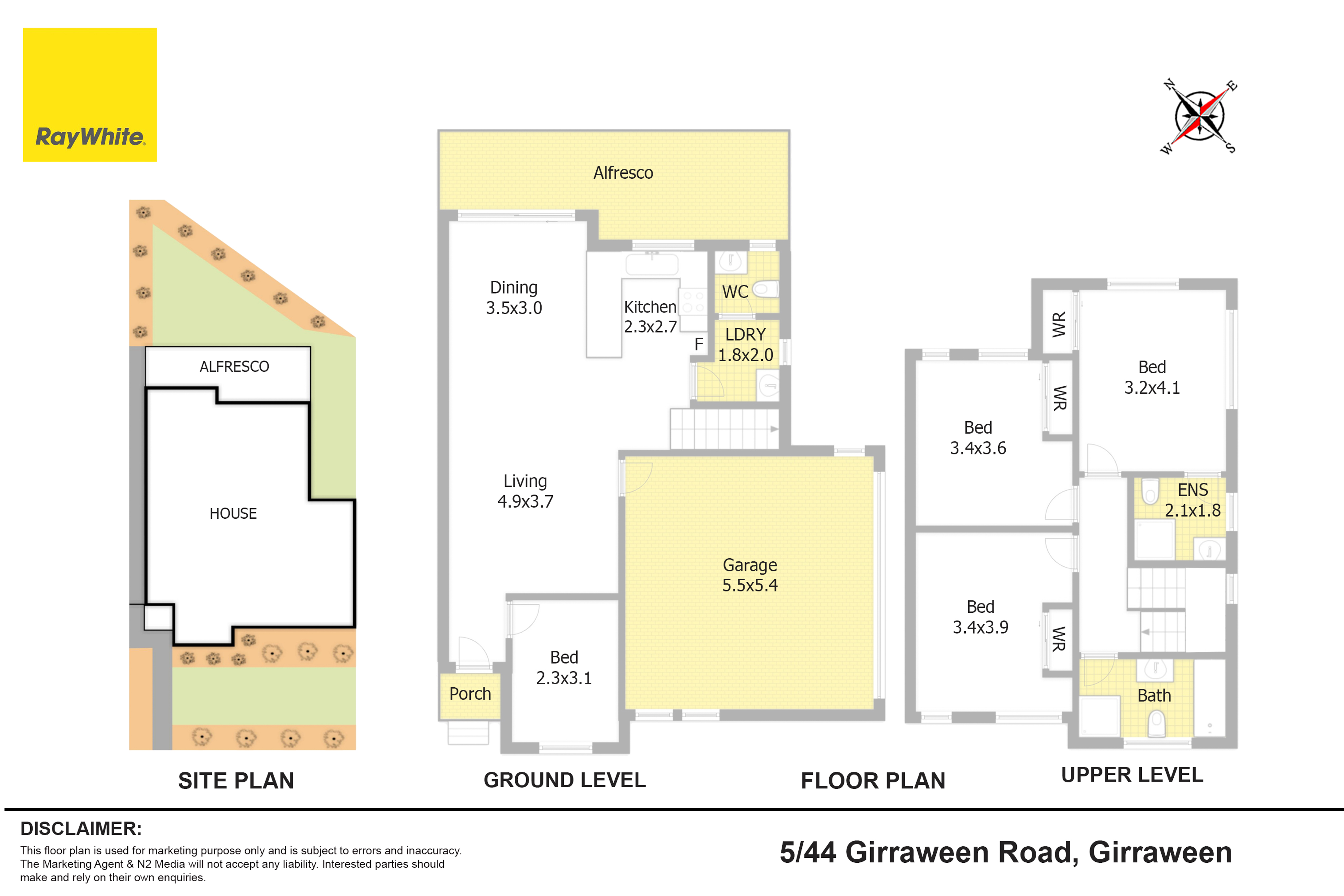 4-bedroom unit at 5/44 Girraween Road, Girraween, NSW 2145, Cumberland, New South Wales