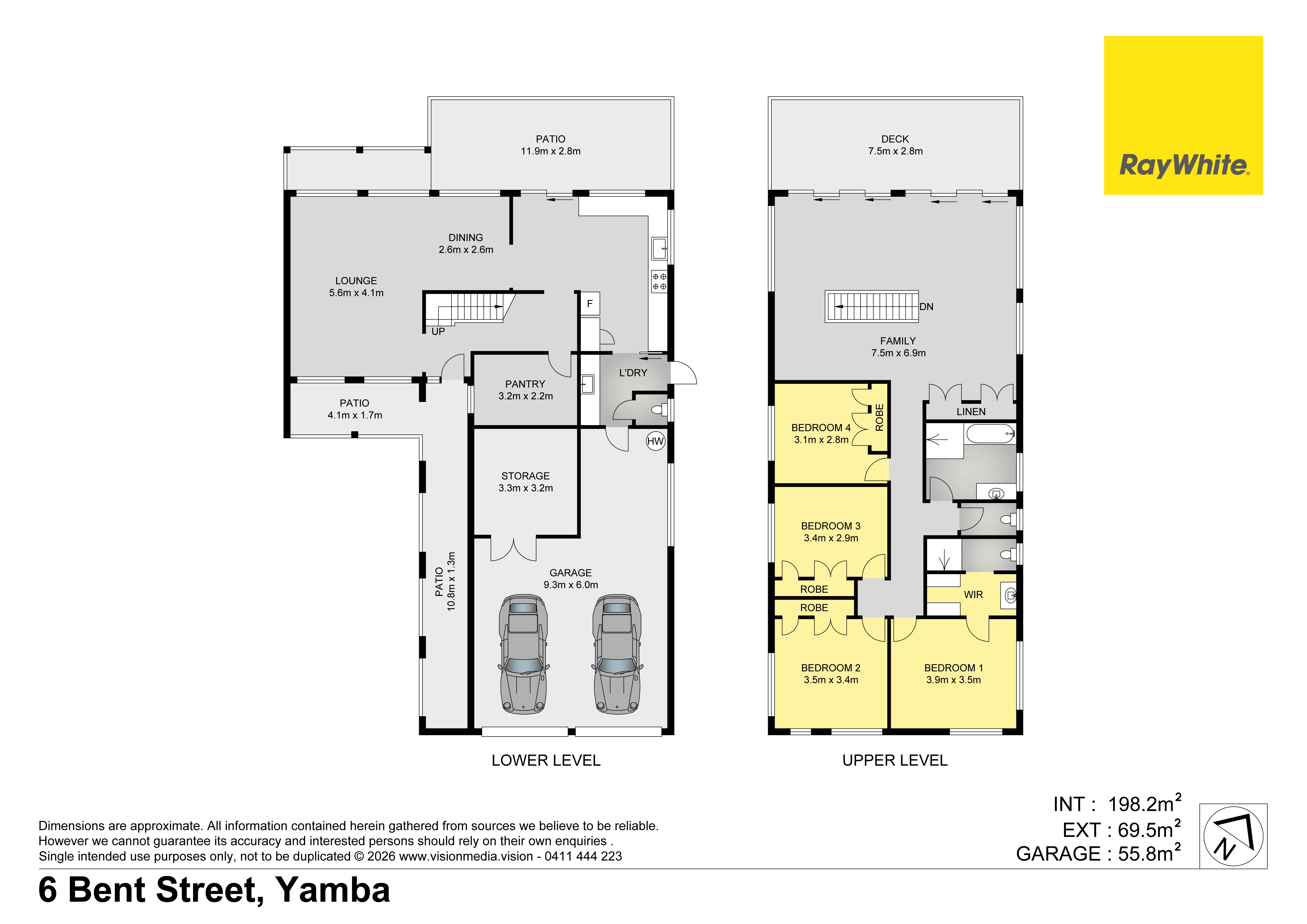 4-bedroom house at 6 BENT STREET, Yamba NSW 2464, Clarence Valley, New South Wales