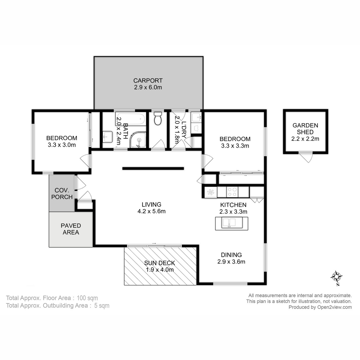 2-bedroom unit at 13 39 BEACH ROAD, MARGATE TAS 7054, Kingborough, Tasmania