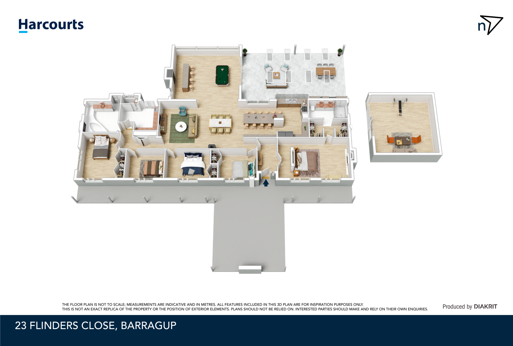 5-bedroom house at 23 Flinders Close, Barragup WA 6209, Murray, Western Australia