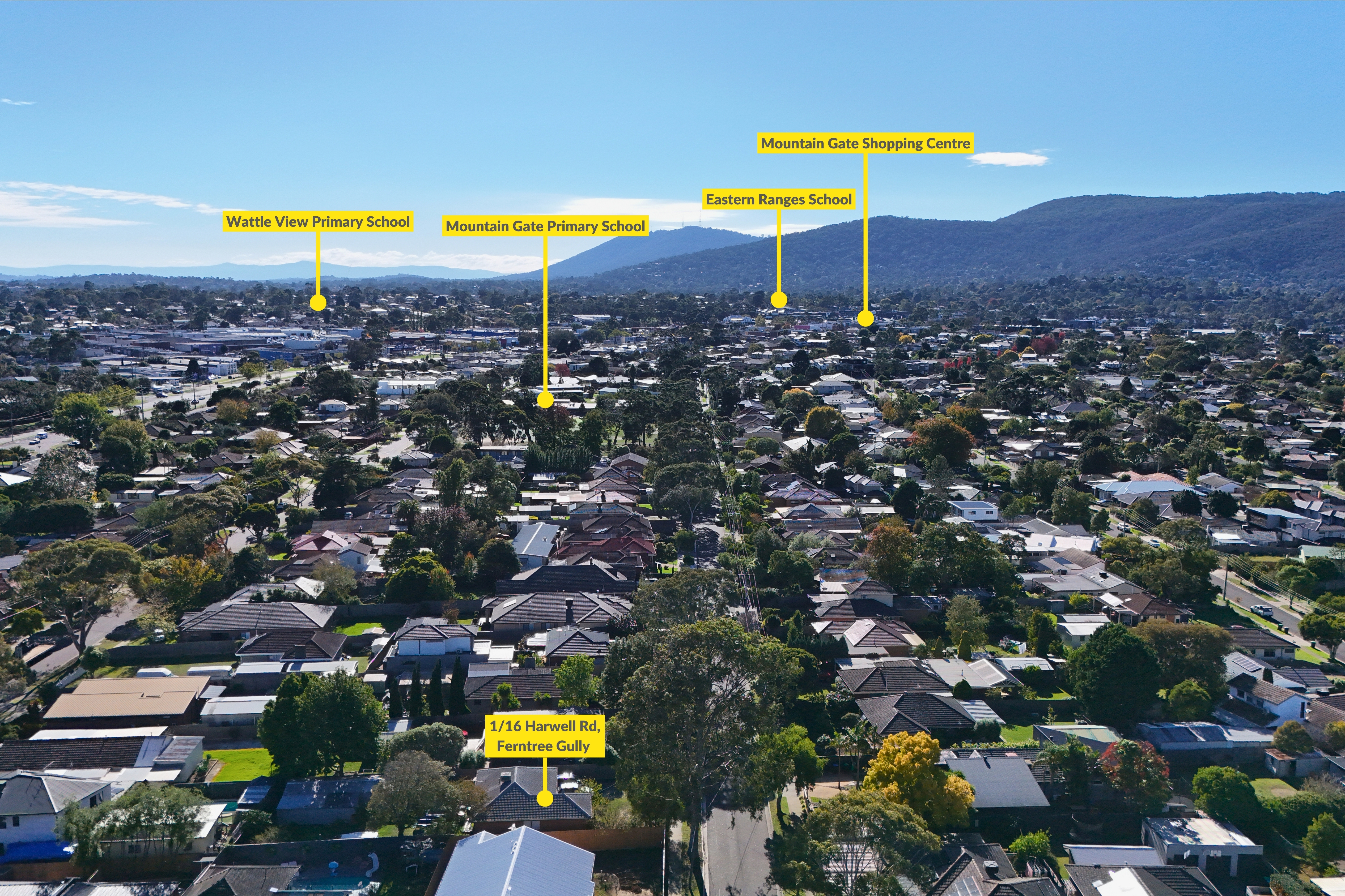 3-bedroom unit at 1 16 HARWELL ROAD, FERNTREE GULLY VIC 3156, Knox, Victoria