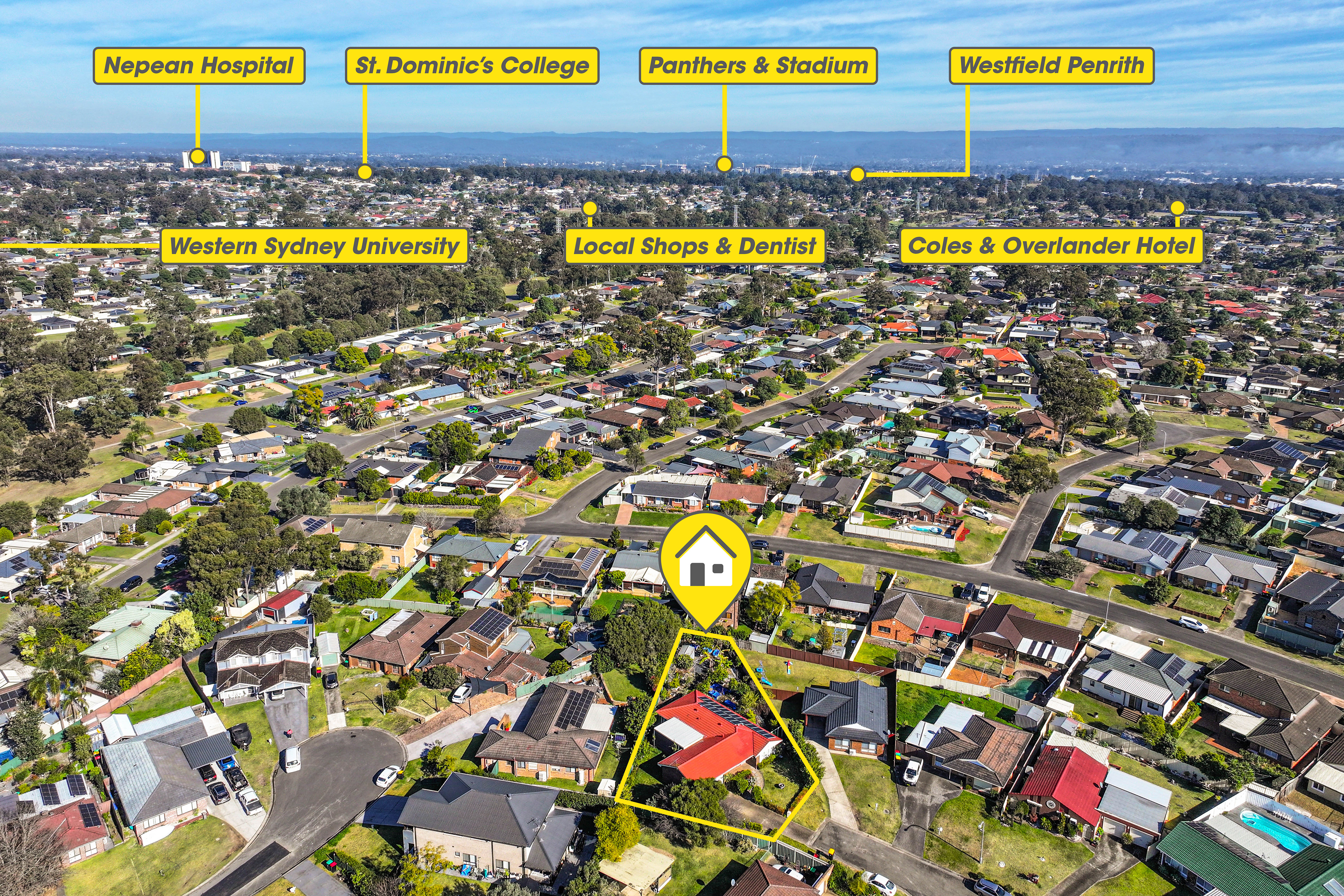 3-bedroom house at 6 Clovertop Place, Werrington Downs, NSW 2747, Penrith, New South Wales