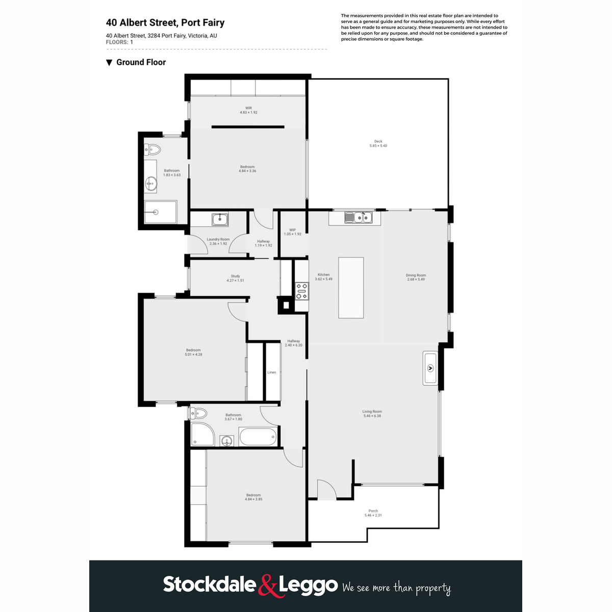 3-bedroom house at 40 ALBERT STREET, Port Fairy VIC 3284, Moyne, Victoria