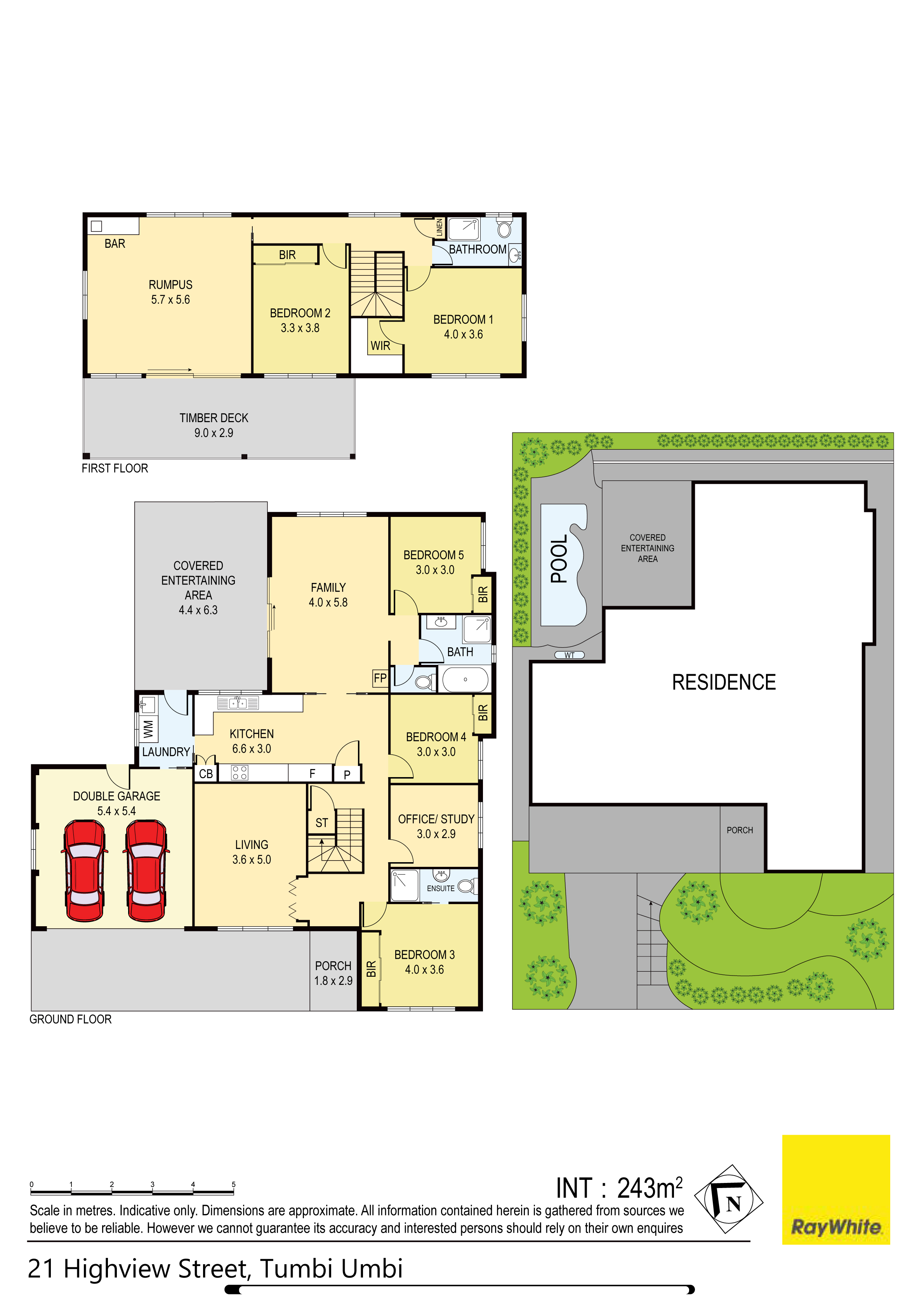 5-bedroom house at 21 Highview Street, Tumbi Umbi, NSW 2261, , New South Wales