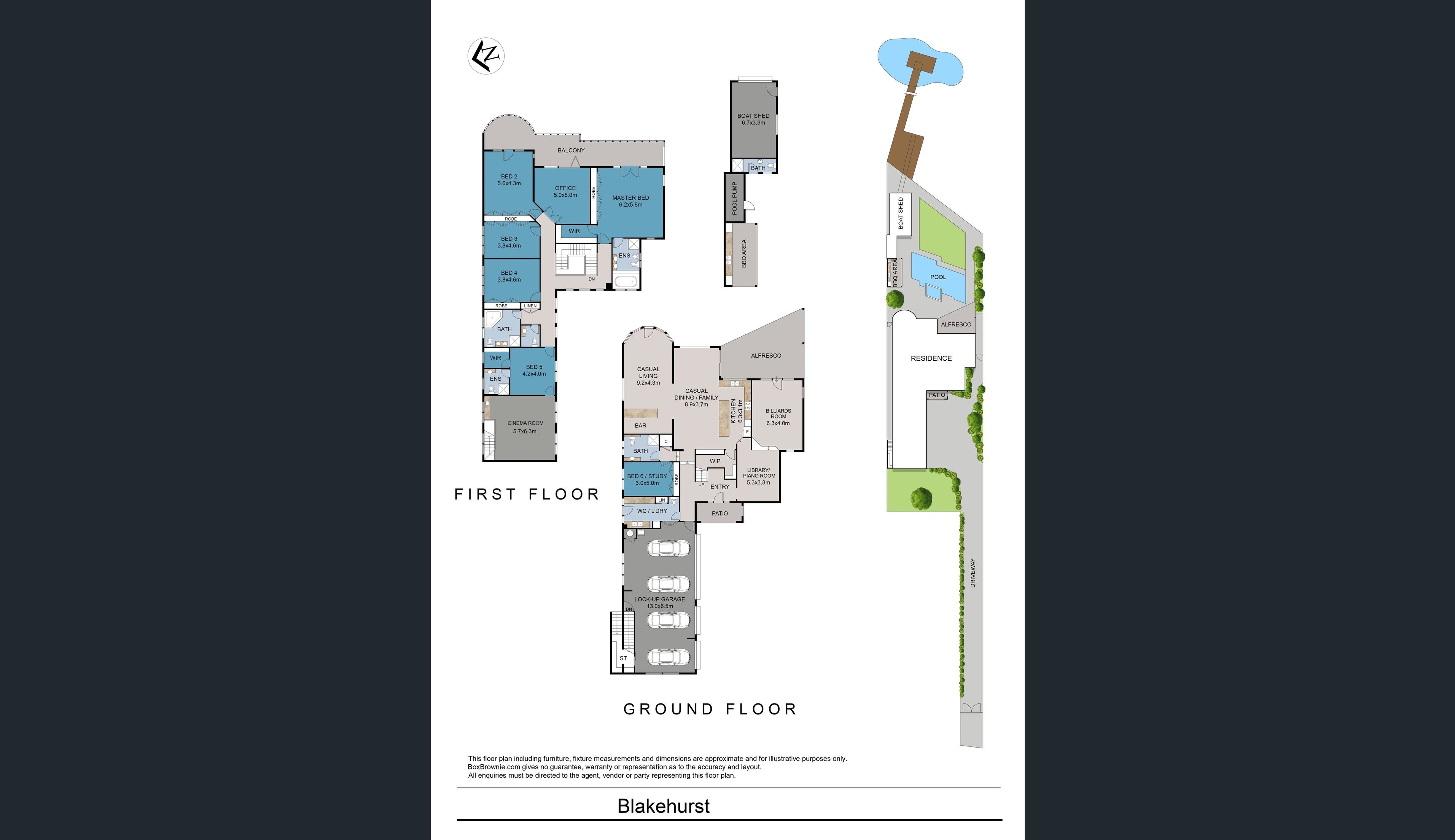 6-bedroom house at 14 Beach Street, Blakehurst, NSW 2221, Georges River, New South Wales