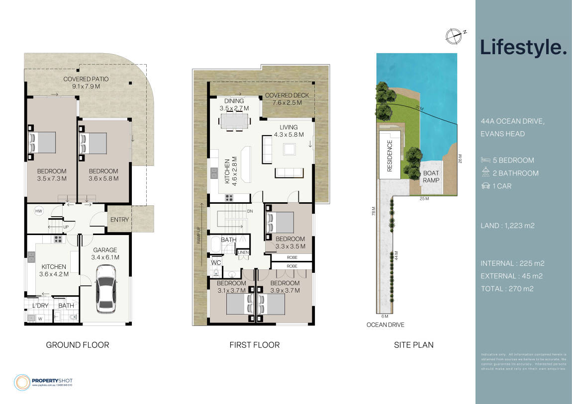 5-bedroom house at 44A Ocean Drive, Evans Head, NSW 2473, Richmond Valley, New South Wales