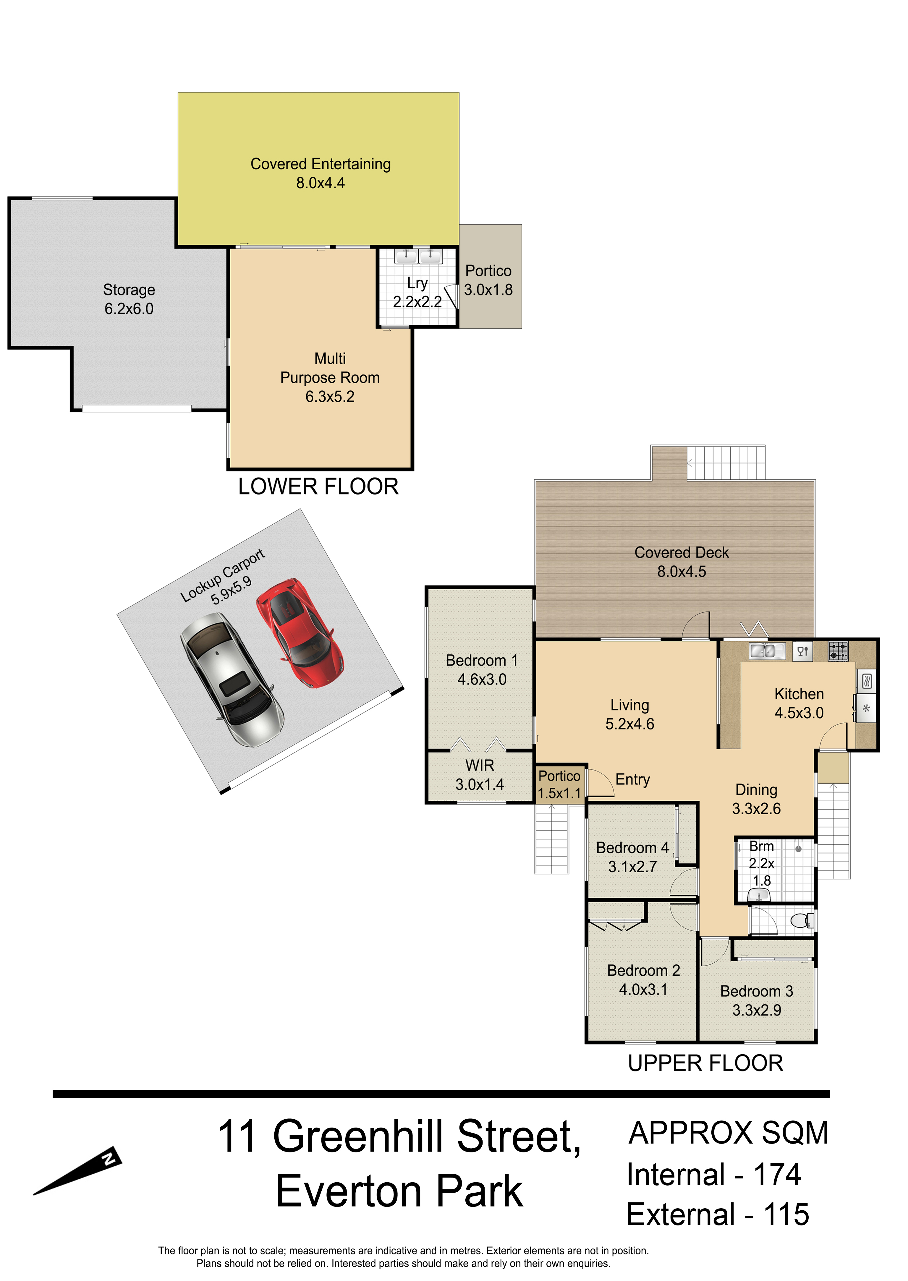 4-bedroom house at 11 Greenhill Street, Everton Park, QLD 4053, Brisbane, Queensland