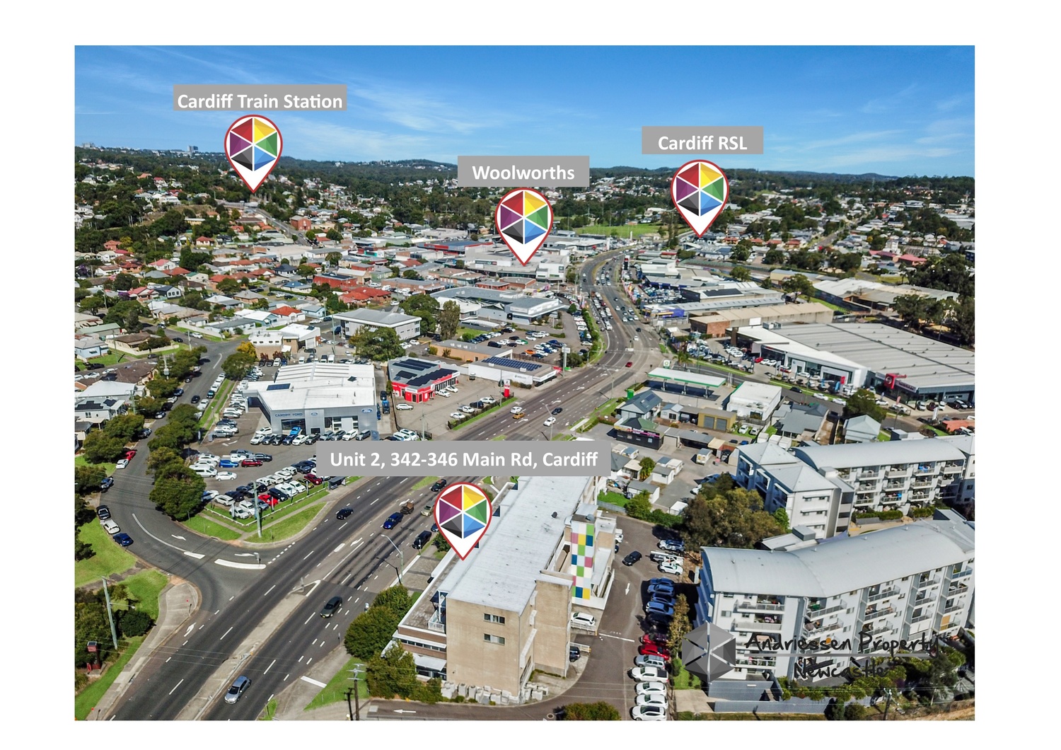 2-bedroom unit at 2/342-346 Main Road, Cardiff, NSW 2285, Lake Macquarie, New South Wales