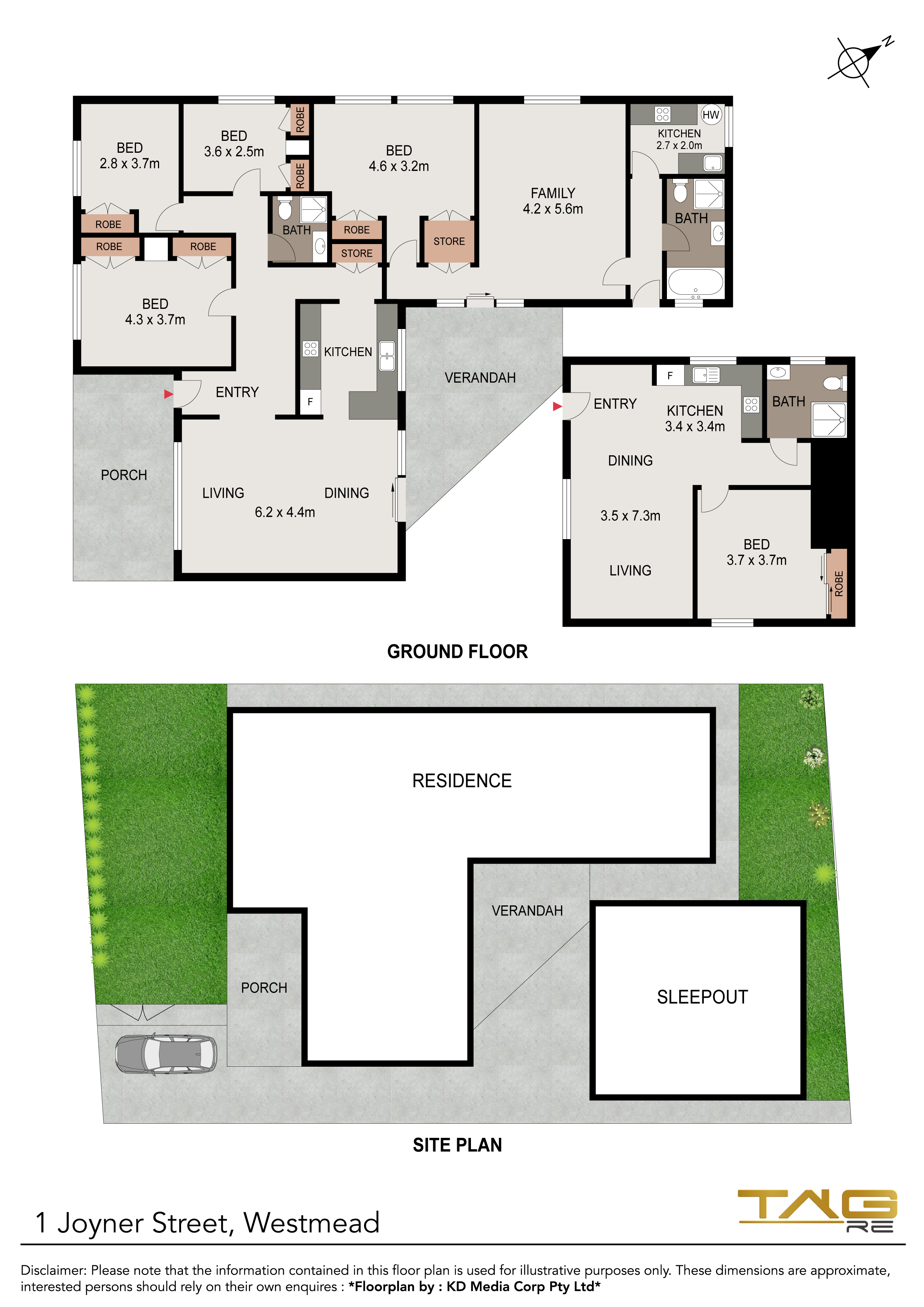 5-bedroom house at 1 Joyner Street, Westmead, NSW 2145, Cumberland, New South Wales