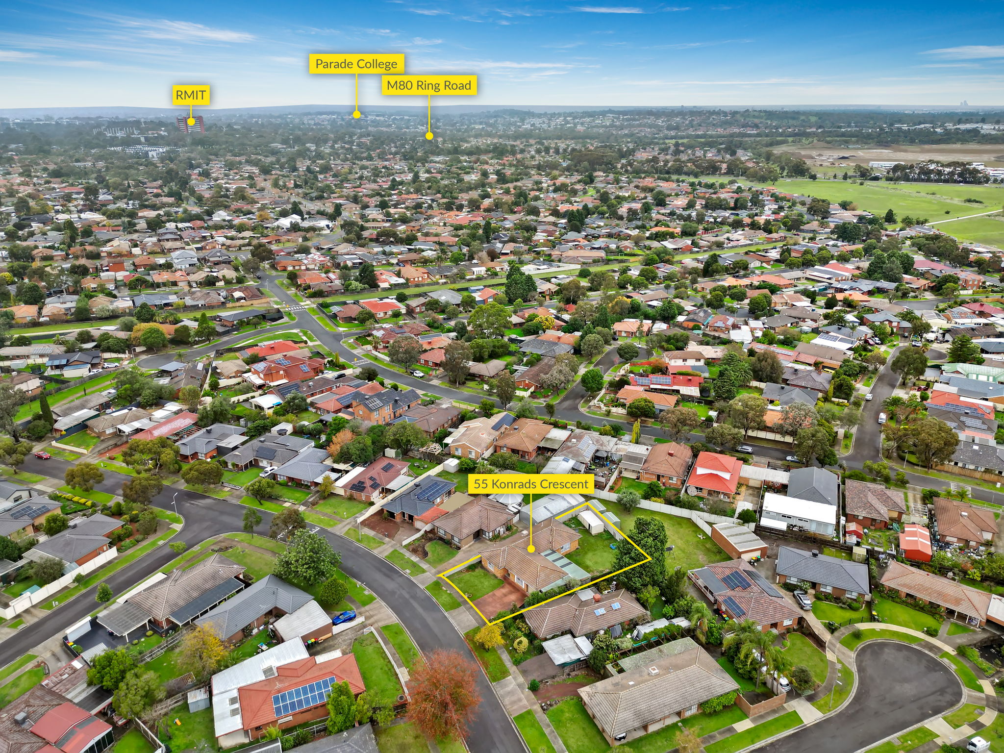 4-bedroom house at 55 KONRADS CRESCENT, Mill Park VIC 3082, Whittlesea, Victoria