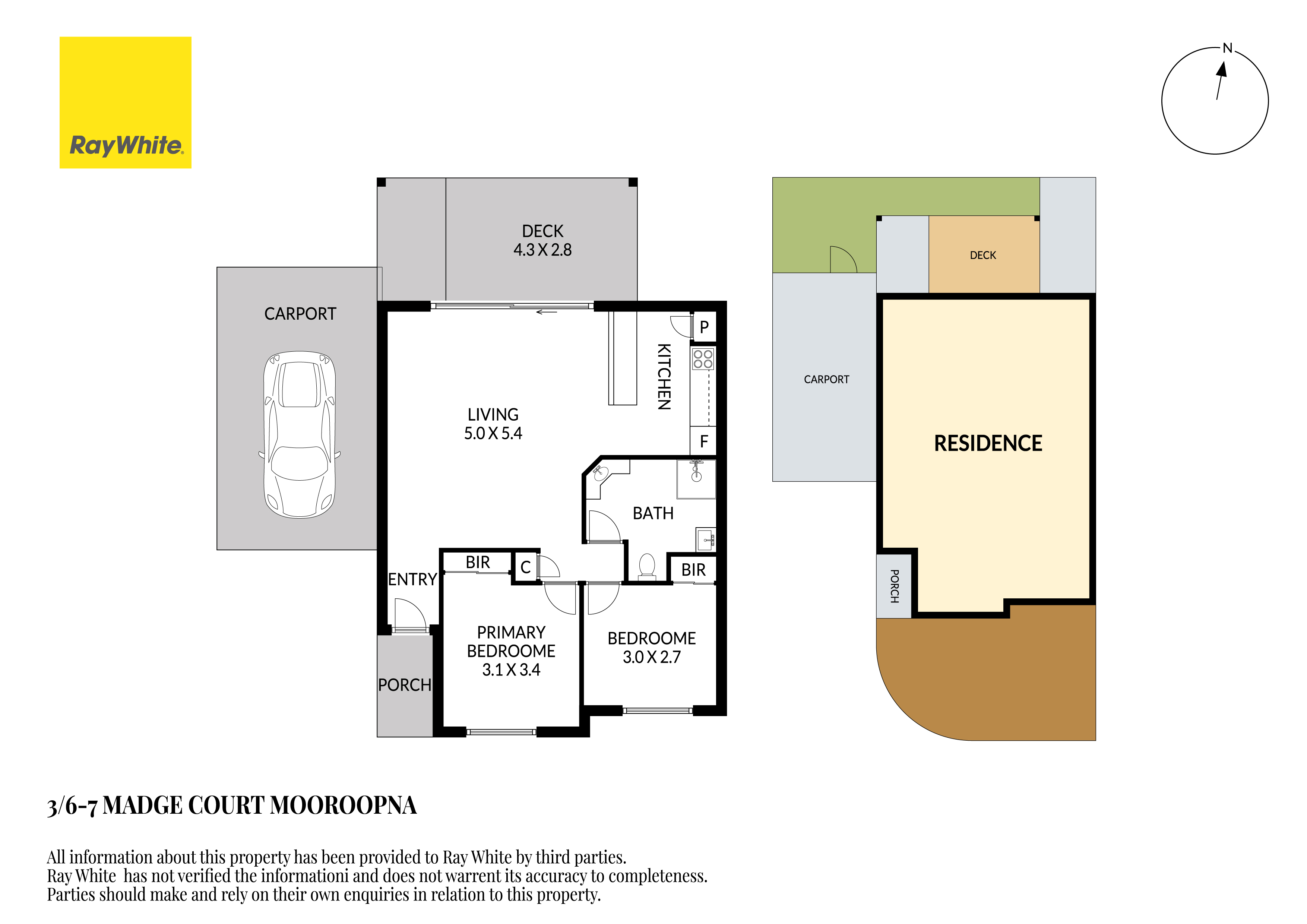 2-bedroom unit at 3 6-7 MADGE COURT, MOOROOPNA VIC 3629, Greater Shepparton, Victoria