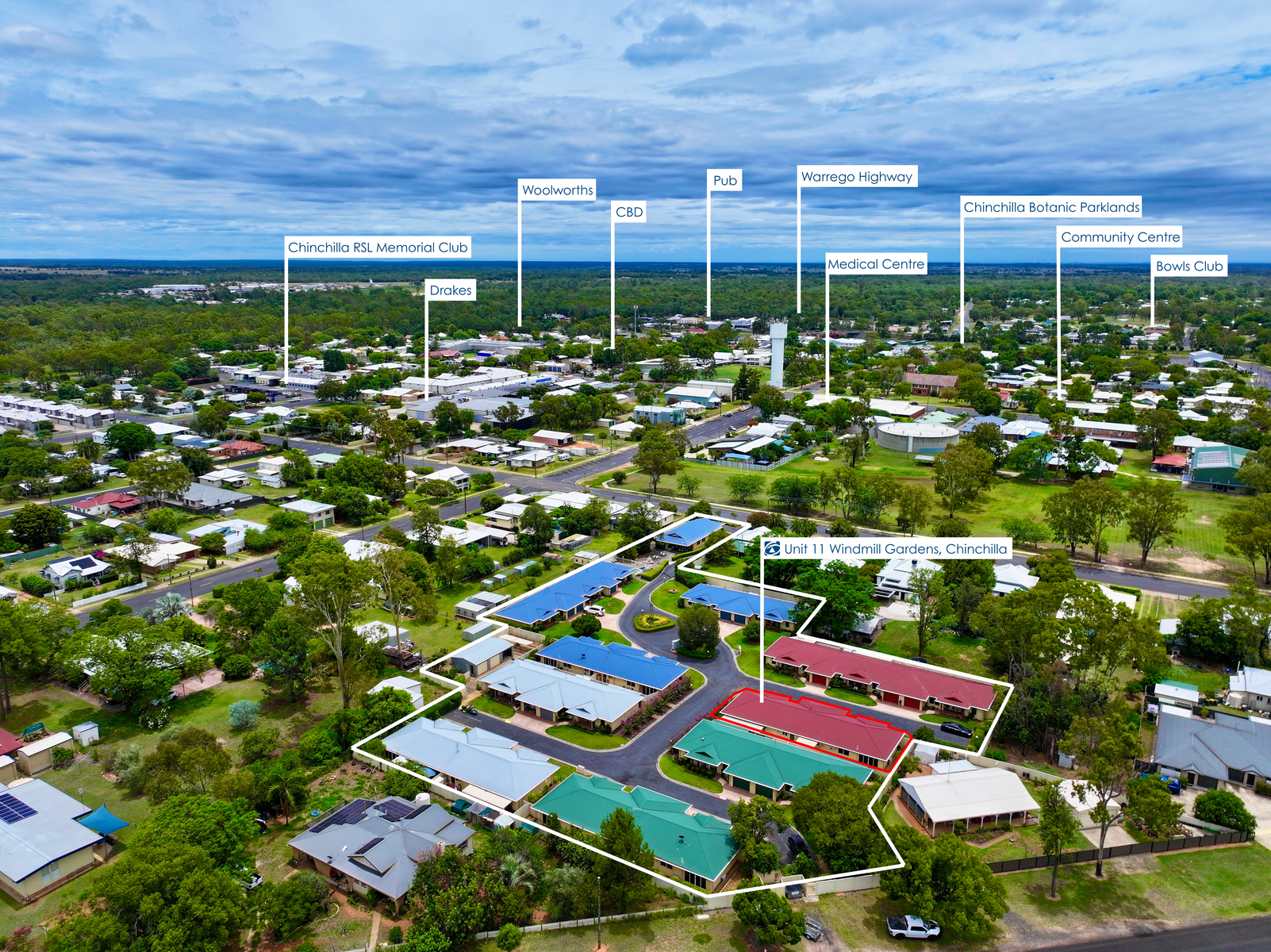 2-bedroom unit at 11/68 Hypatia Street, Chinchilla, QLD 4413, Western Downs, Queensland