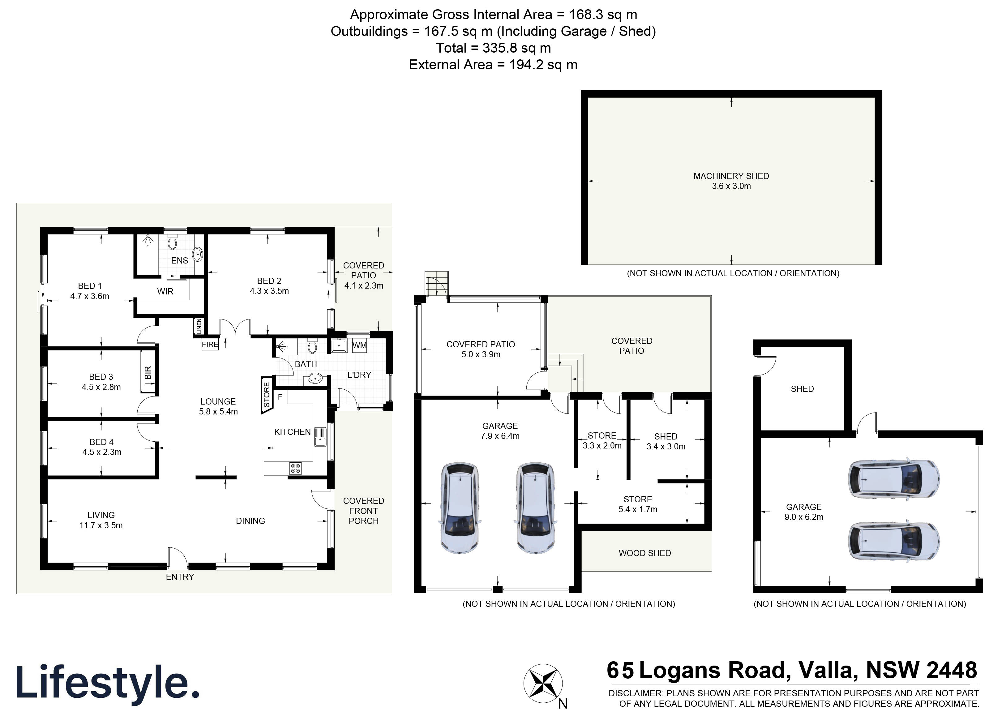 4-bedroom house at 65 Logans Road, Valla, Nsw, 2448, Nambucca Valley, New South Wales