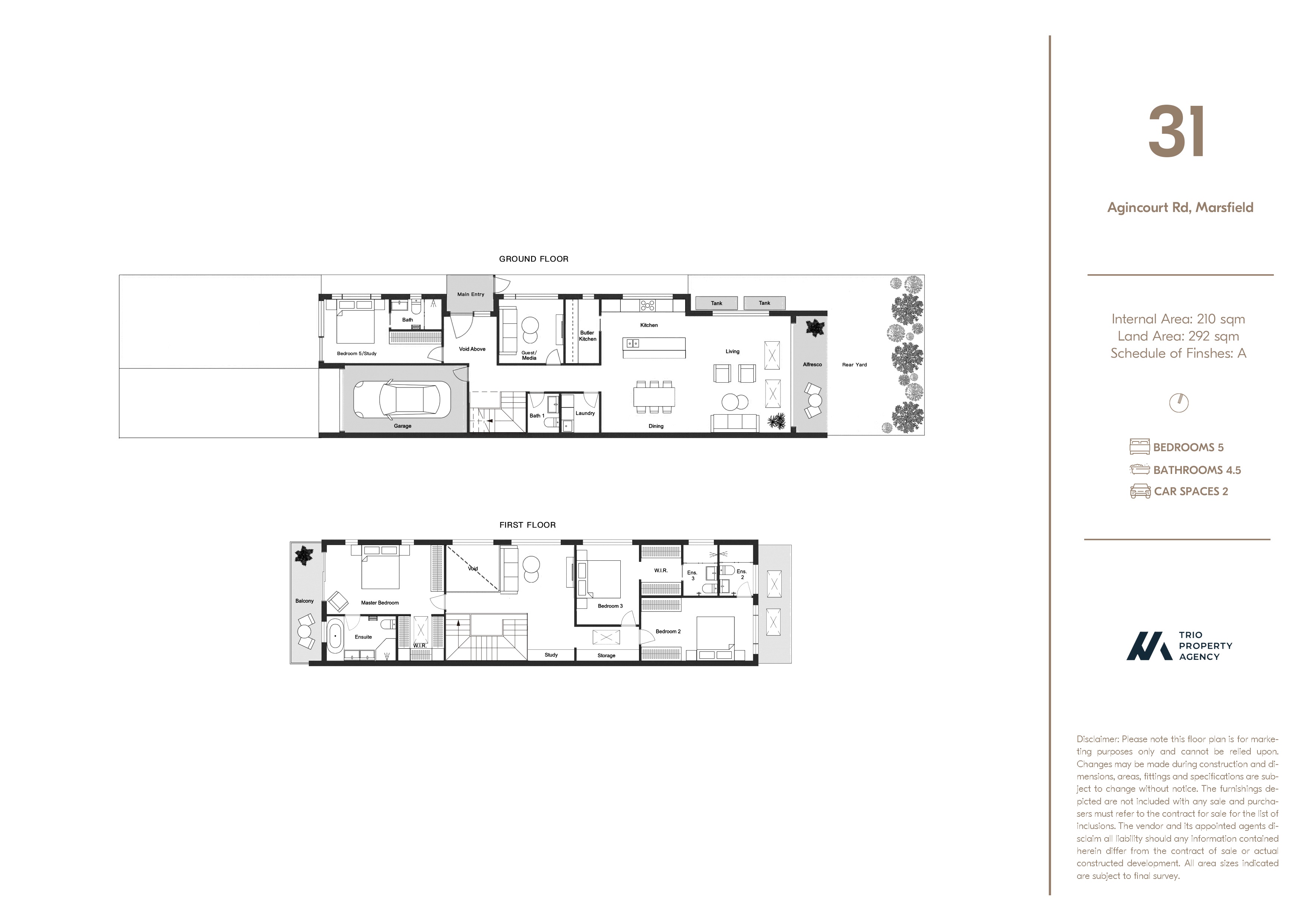 5-bedroom unit at 31 Agincourt Road, Marsfield, NSW 2122, Ryde, New South Wales