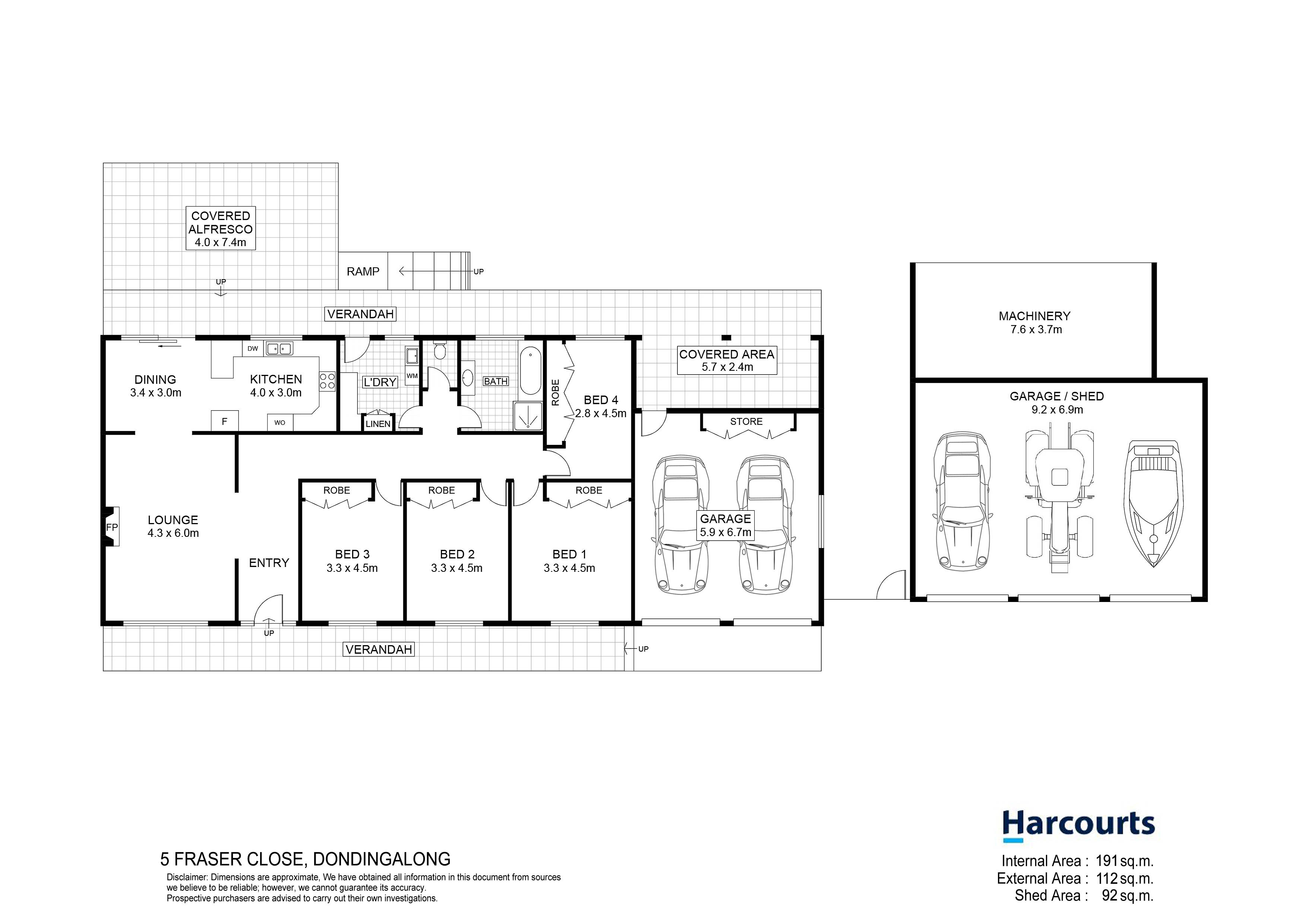 4-bedroom house at 5 Fraser Close, Dondingalong, NSW 2440, Kempsey, New South Wales