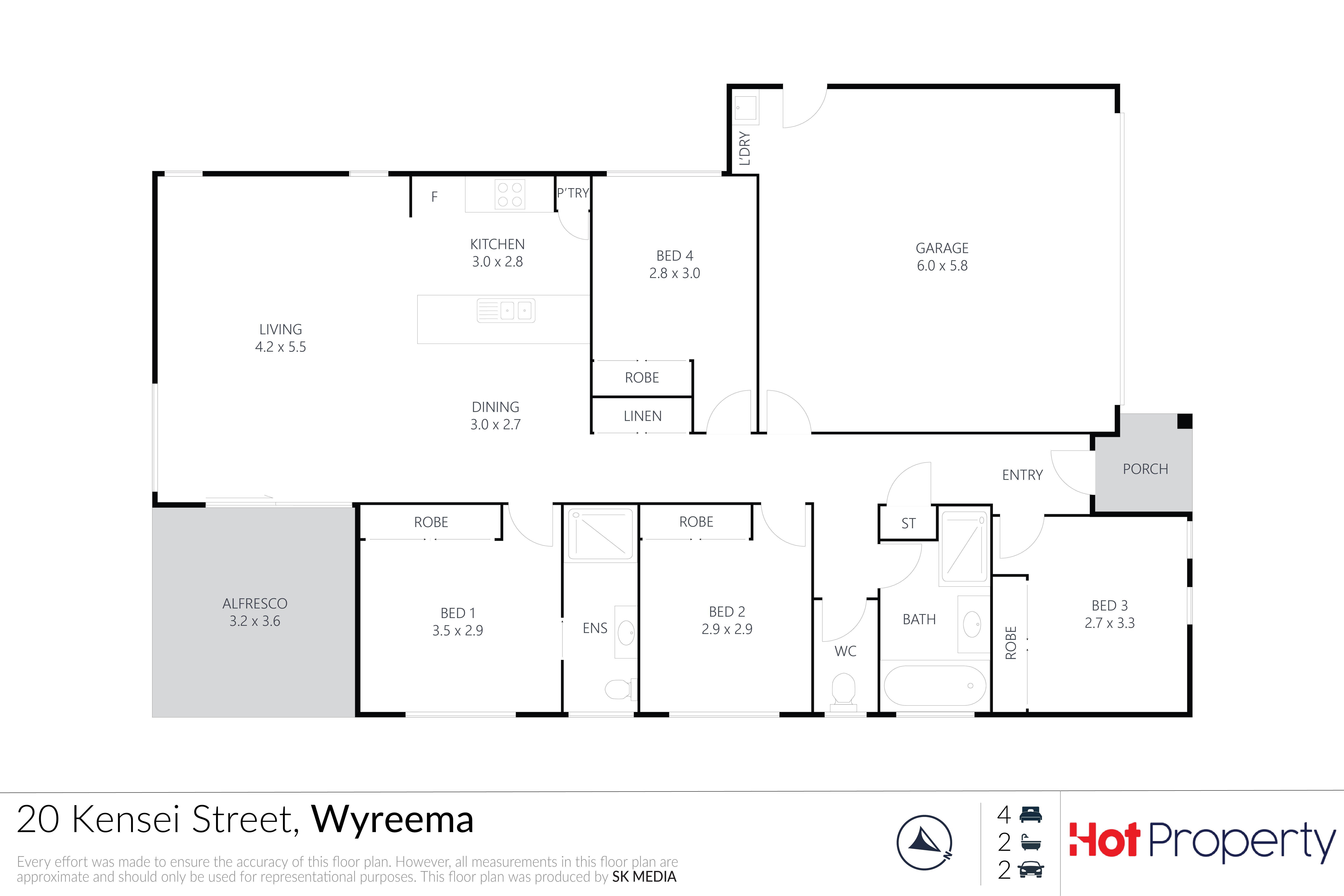 4-bedroom house at 20 KENSEI STREET, Wyreema QLD 4352, Toowoomba, Queensland