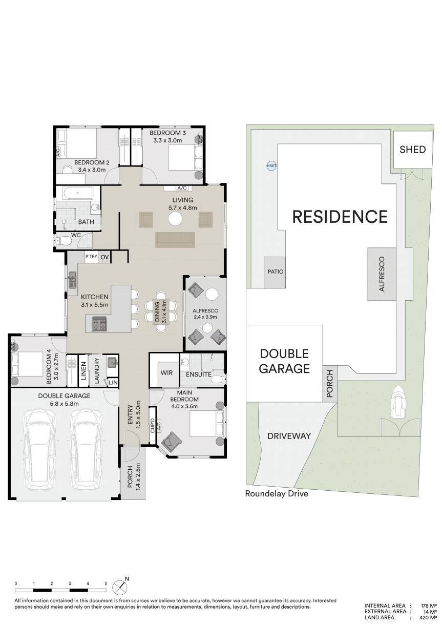 4-bedroom house at 31 Roundelay Drive, Varsity Lakes QLD 4227, Gold Coast, Queensland