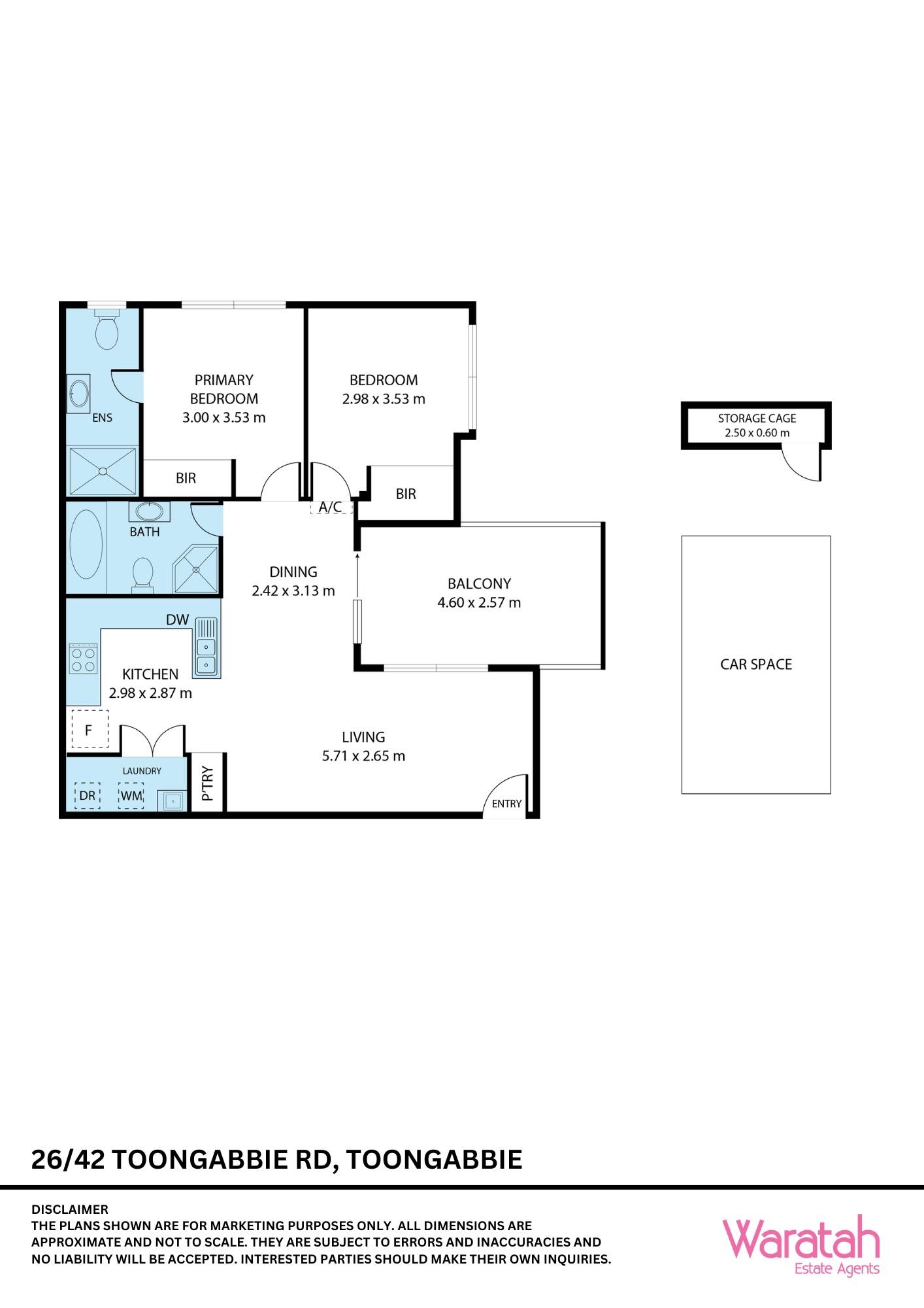 2-bedroom unit at 26/42 Toongabbie Road, Toongabbie, Nsw, 2146, Parramatta, New South Wales